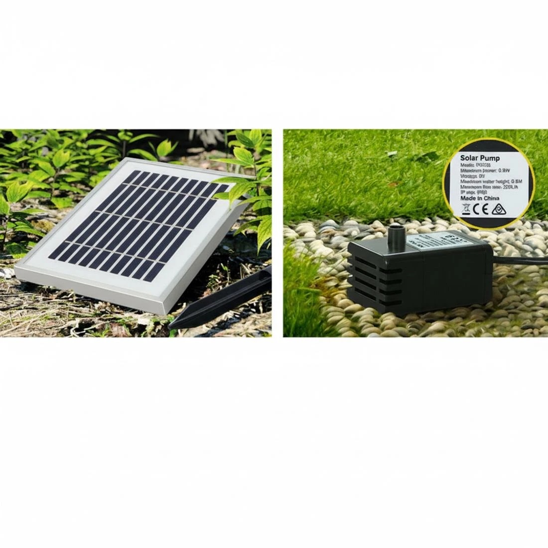 6 Gardeon Solar Water Feature with LED Lights 3 Tiers - Brown, 6 of 6