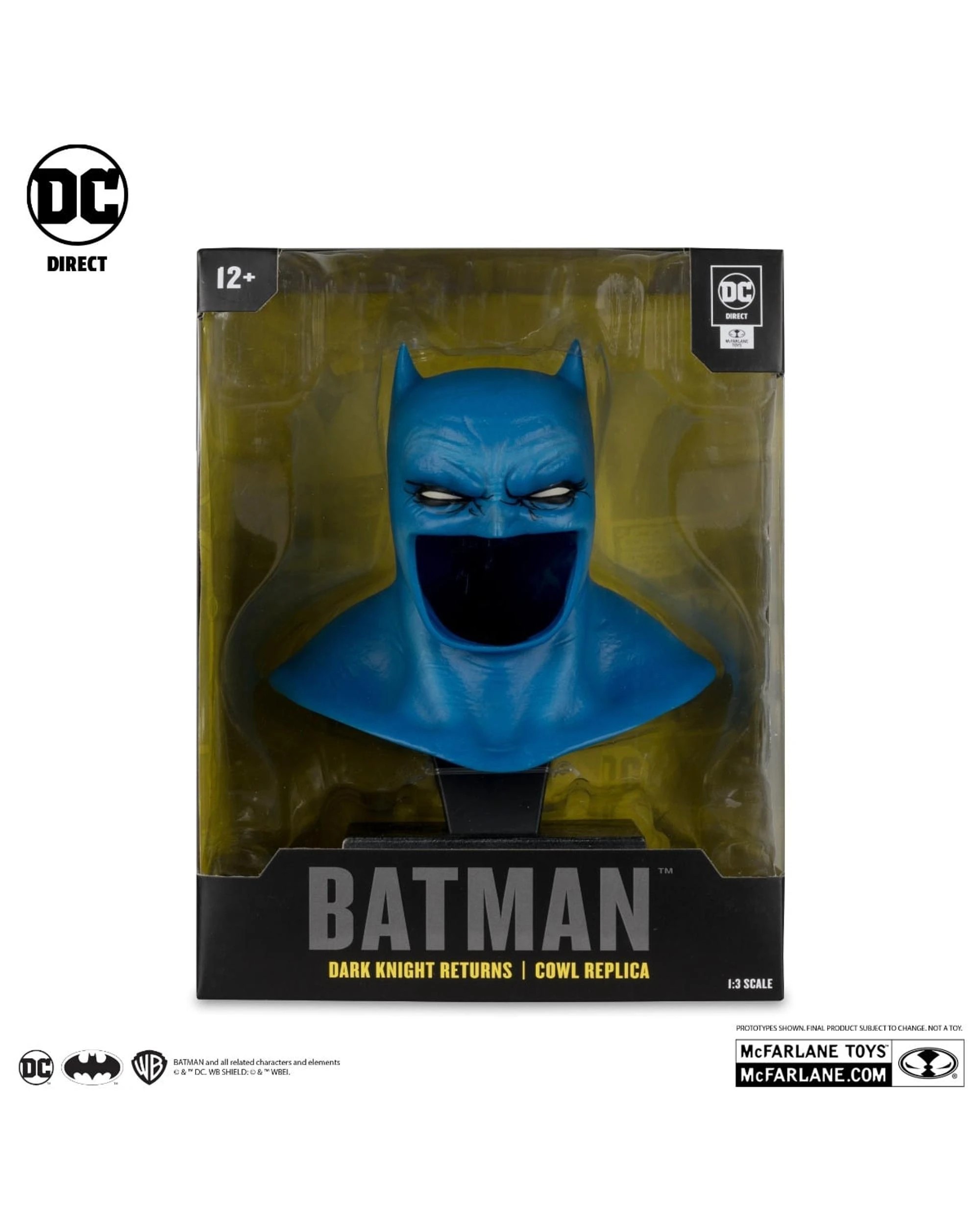 8 DC Direct Batman The Dark Knight Returns - 1986 -  Cowl 1:3 Scale Replica, 8 of 10