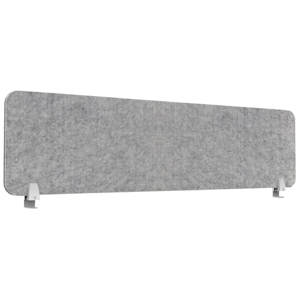 1 Furnx Eco Panel Screen Side Mount 1490 x 400 mm Grey/White Office Furnishing Accessories Workspace Screens & Partitions, 1 of 2