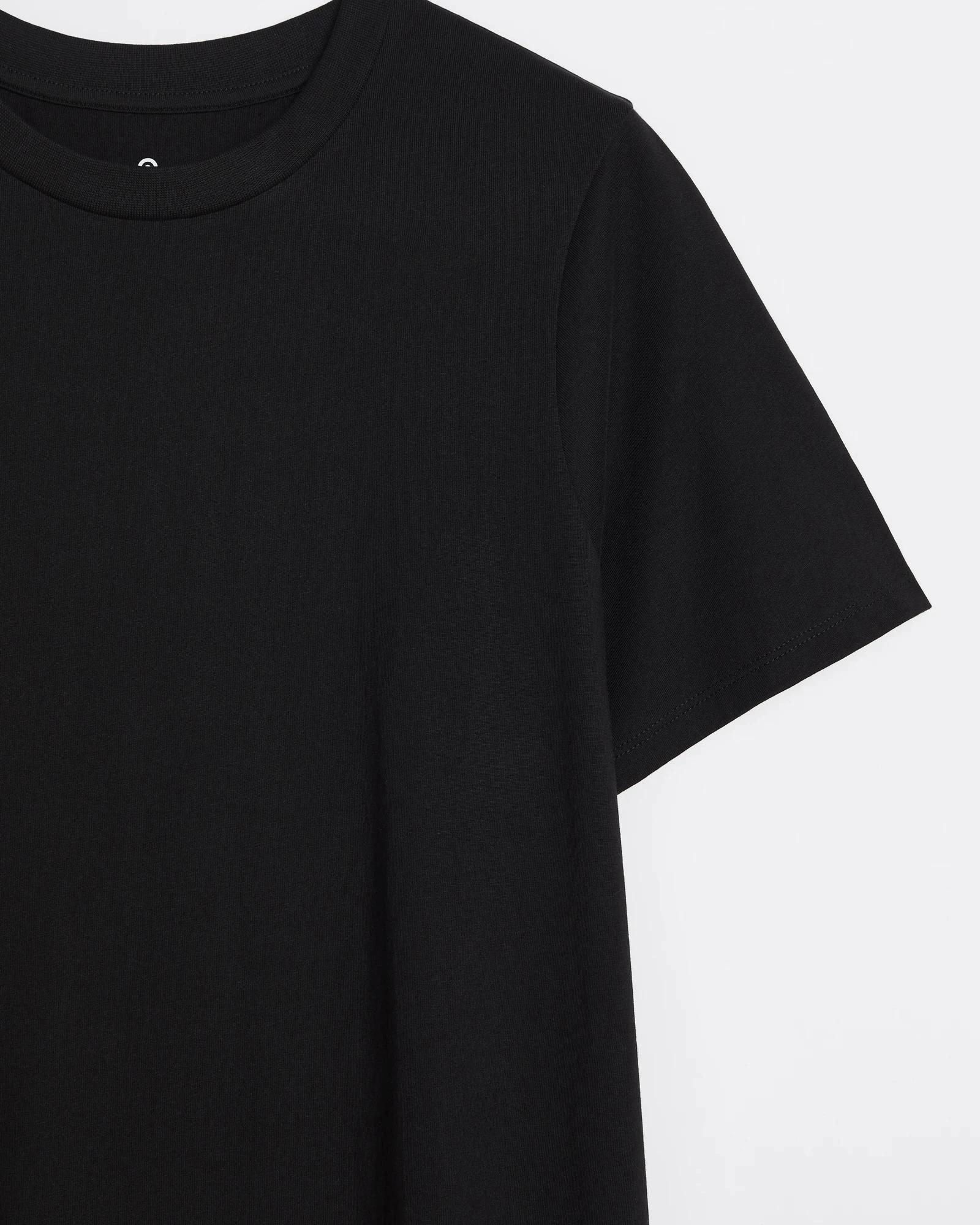 6 Target Australian Cotton Classic Crew Neck T-shirt BLACK, 6 of 10