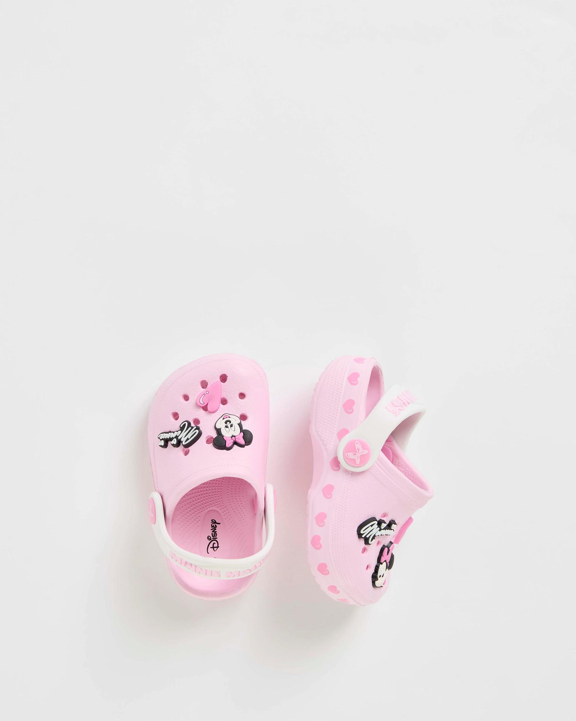 3 Disney Minnie Mouse Baby First Walker Clogs PINK, 3 of 3