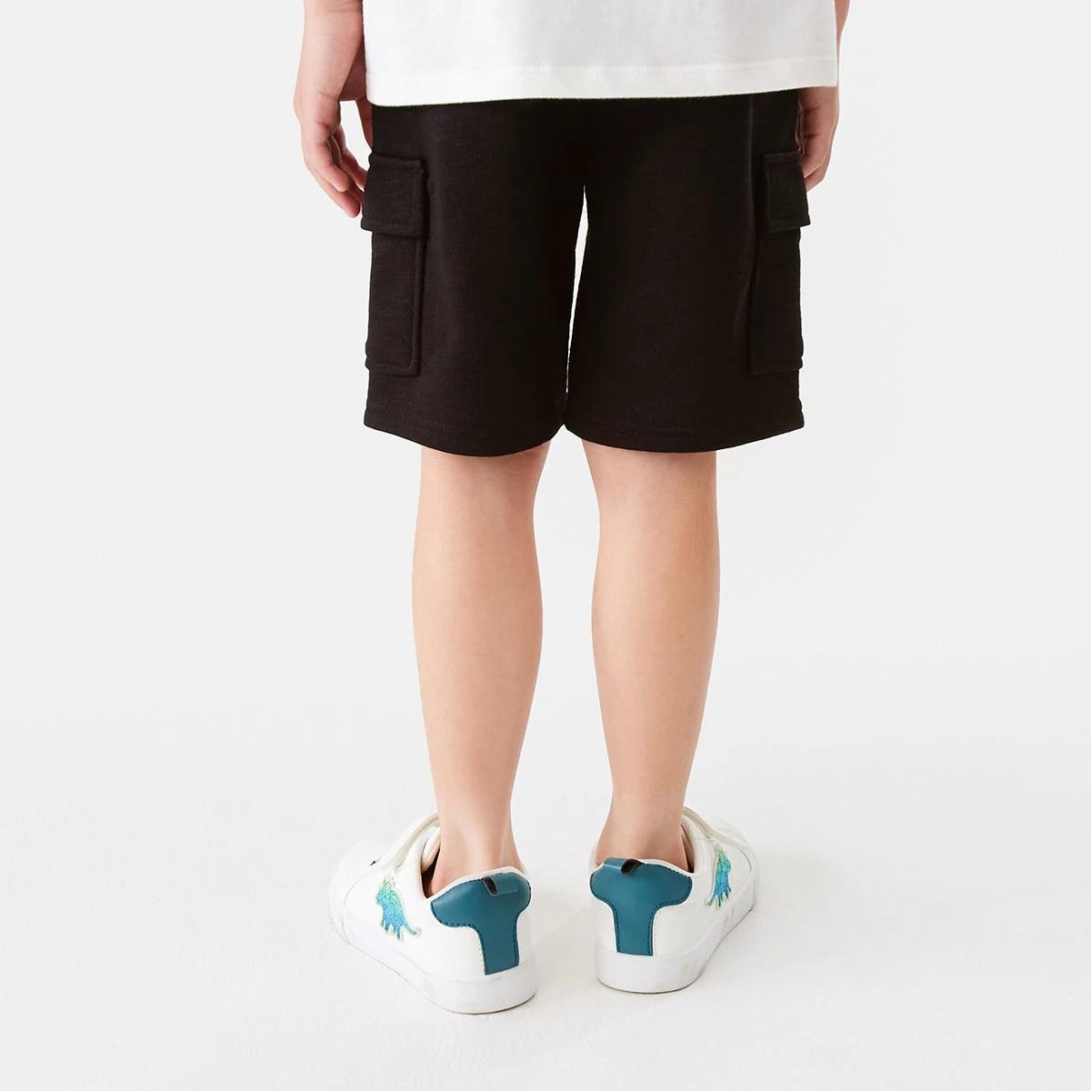 2 Cargo Knit Shorts Black, 2 of 9