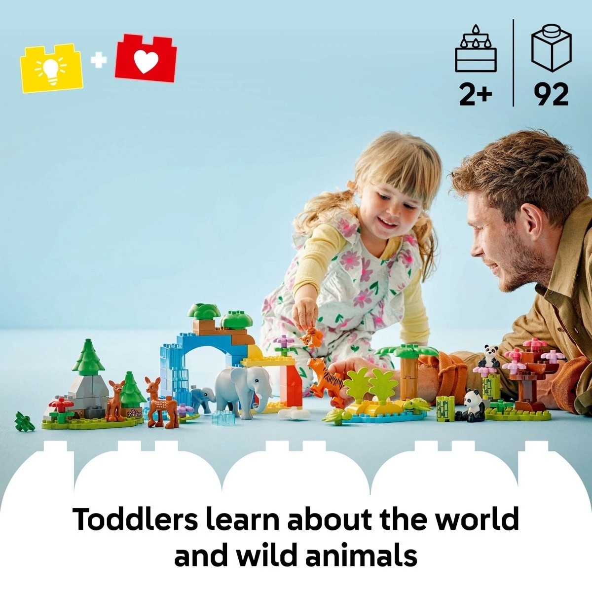 5 LEGO DUPLO Town 3-in-1 Wild Animal Families 10446, 5 of 10