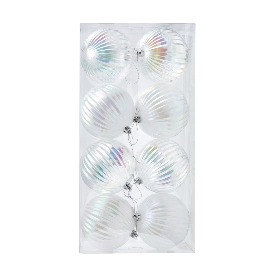 1 8 Pack 12cm Whimsy Baubles, 1 of 6