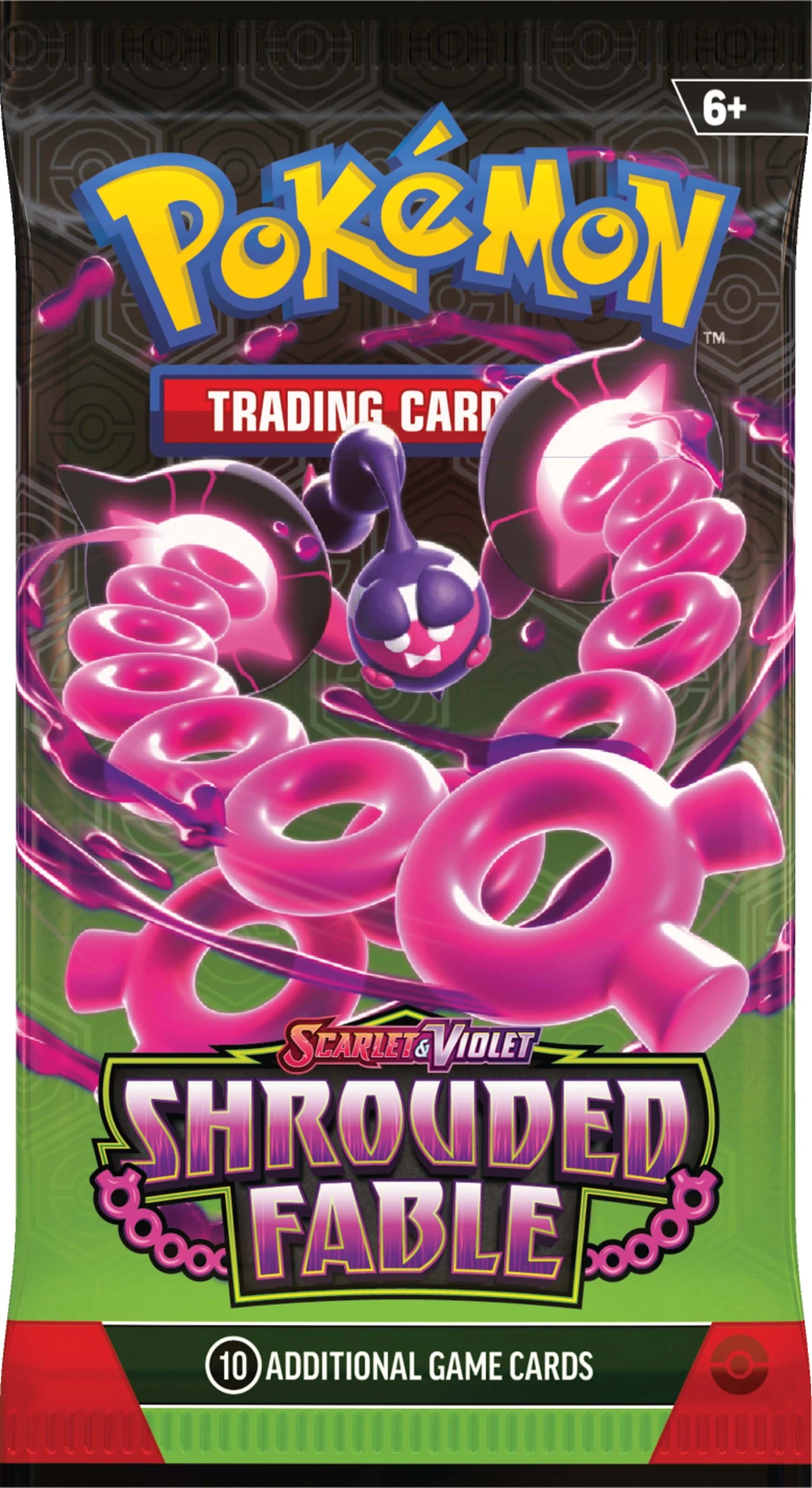 5 Pokemon TCG: Scarlet & Violet - Shrouded Fable Booster Bundle - Assorted, 5 of 6