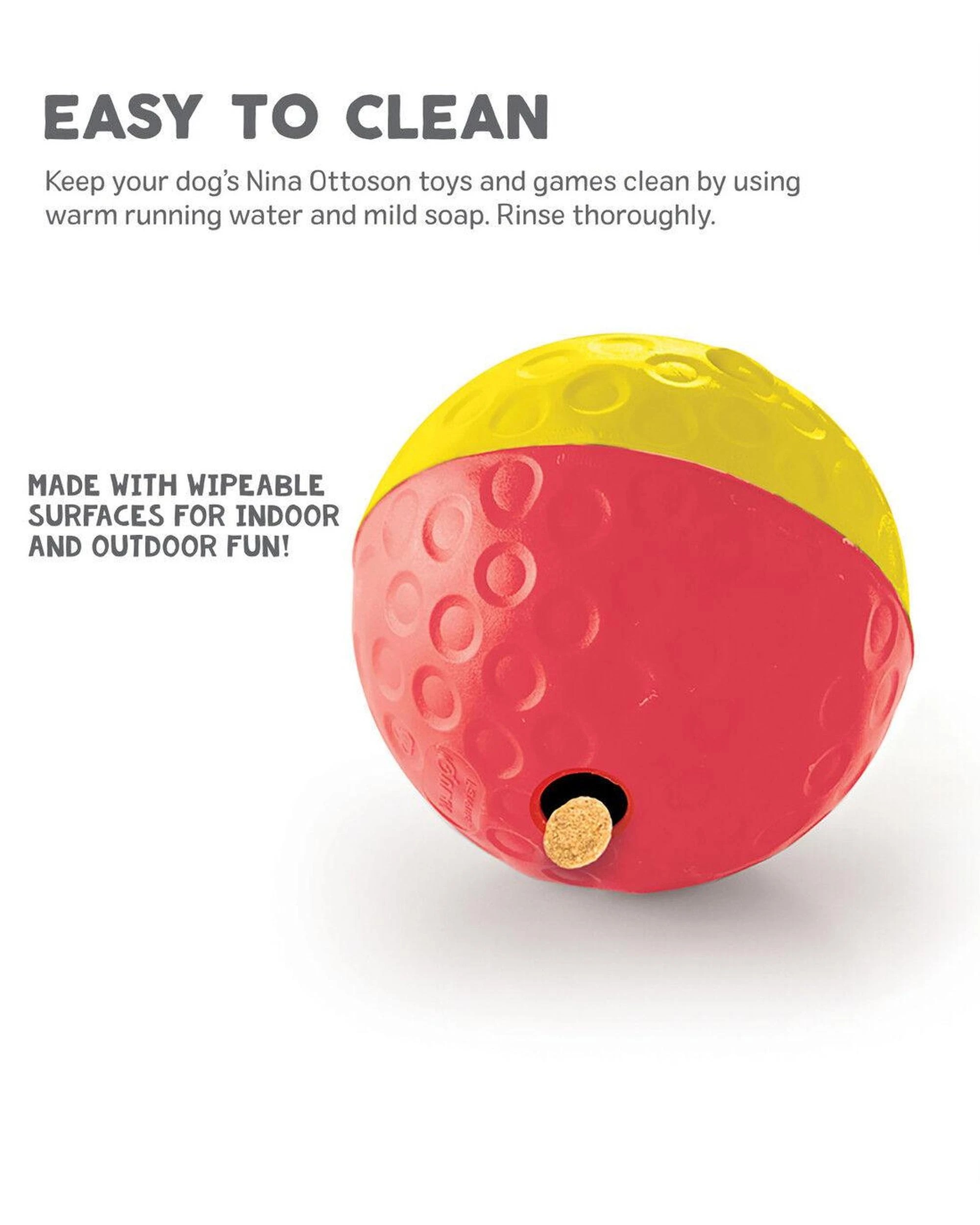 5 Outward Hound Nina Ottosson Treat Tumble Interactive Play Dog Toy Red Large - Red, 5 of 9