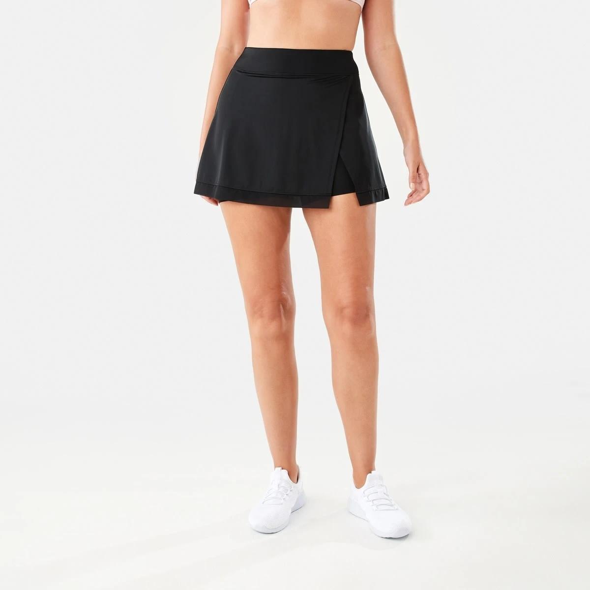 7 Active Womens Wrap Skort Black, 7 of 7