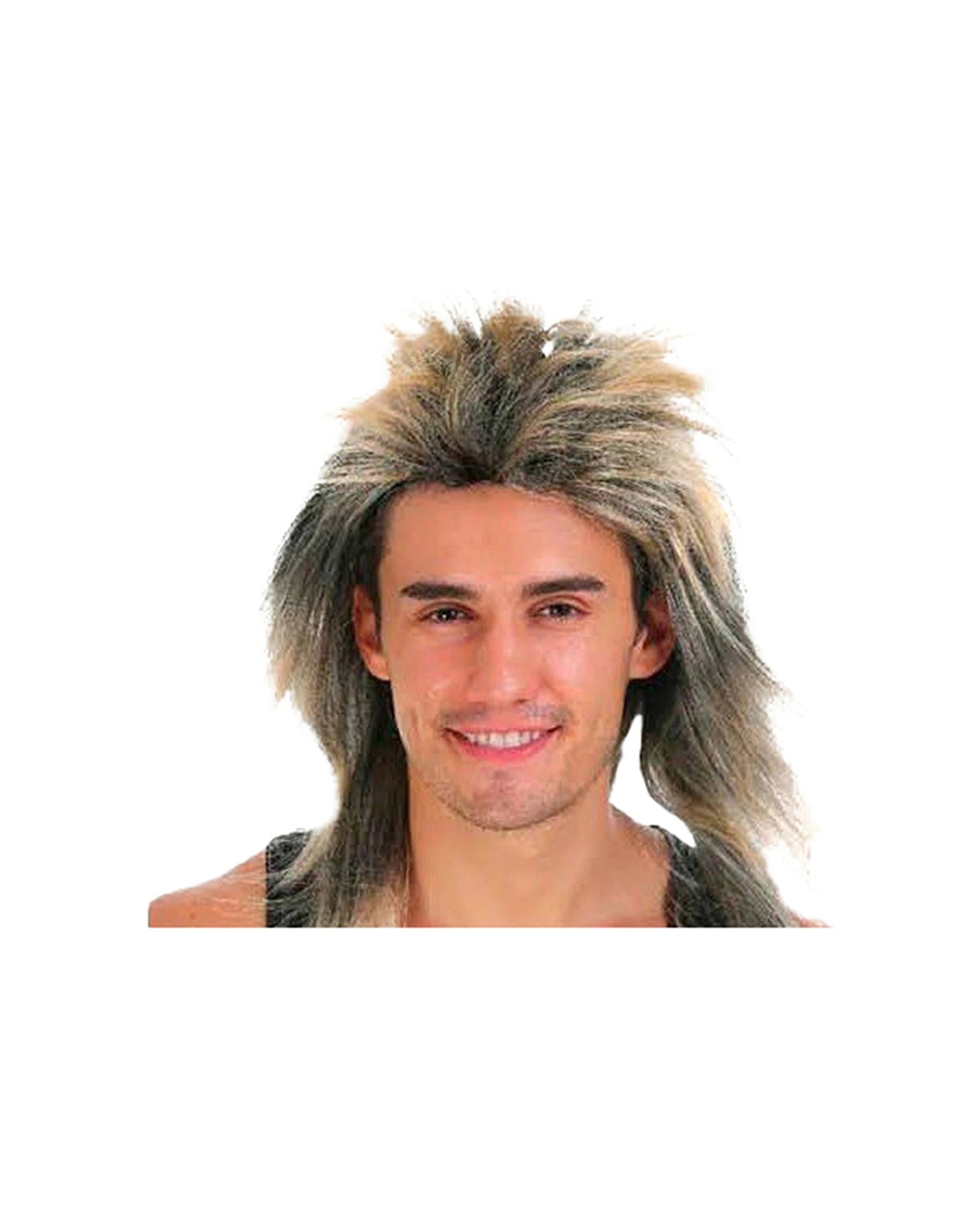 1 JD Party Spiky Long Wig Punk Style Costume Accessory - Yellow, 1 of 1