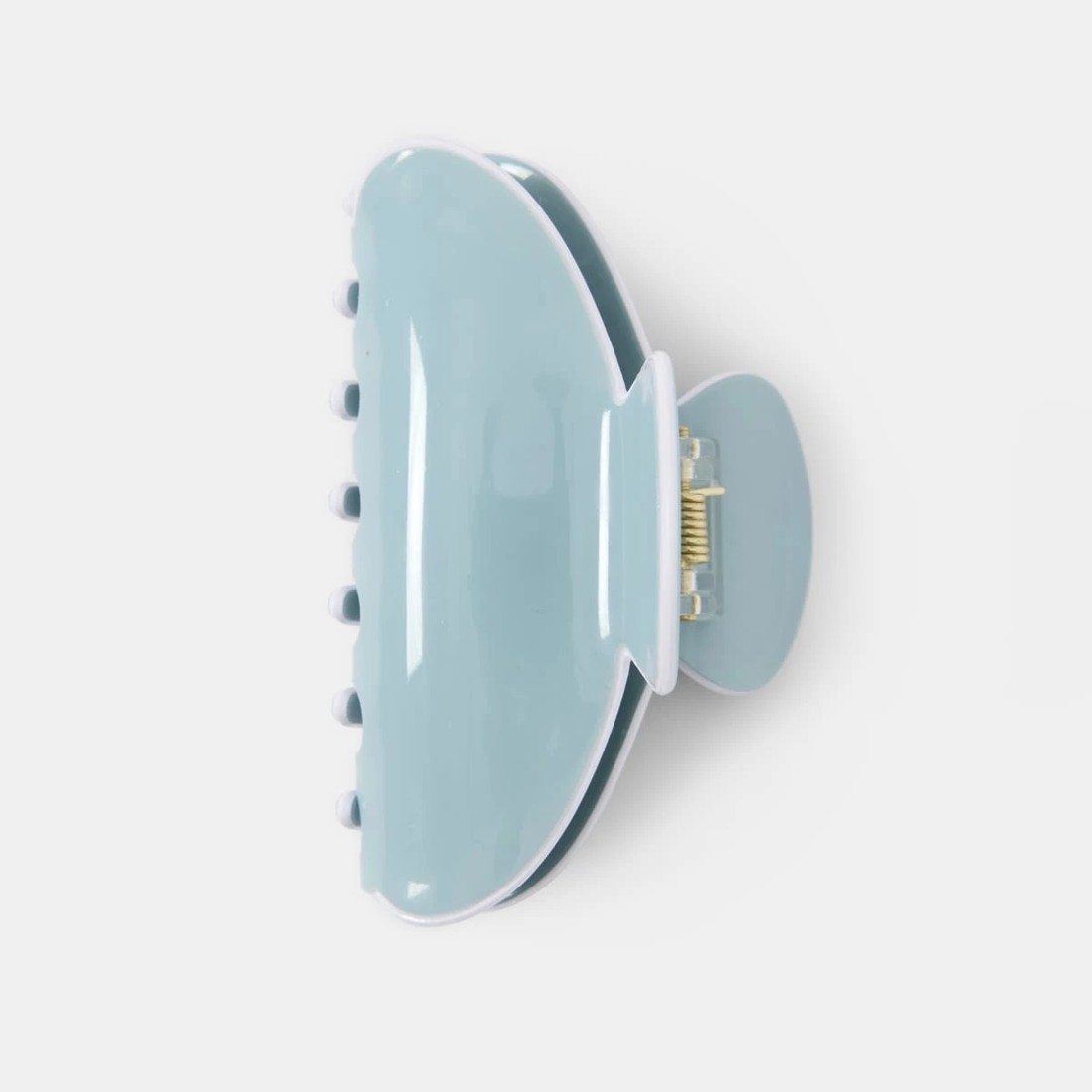 4 2 Pack Blue Contrast Claw Hair Clips, 4 of 7