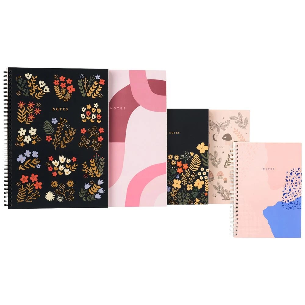 3 Otto A5 Notebook 200 Pages Wildflower Large, 3 of 3