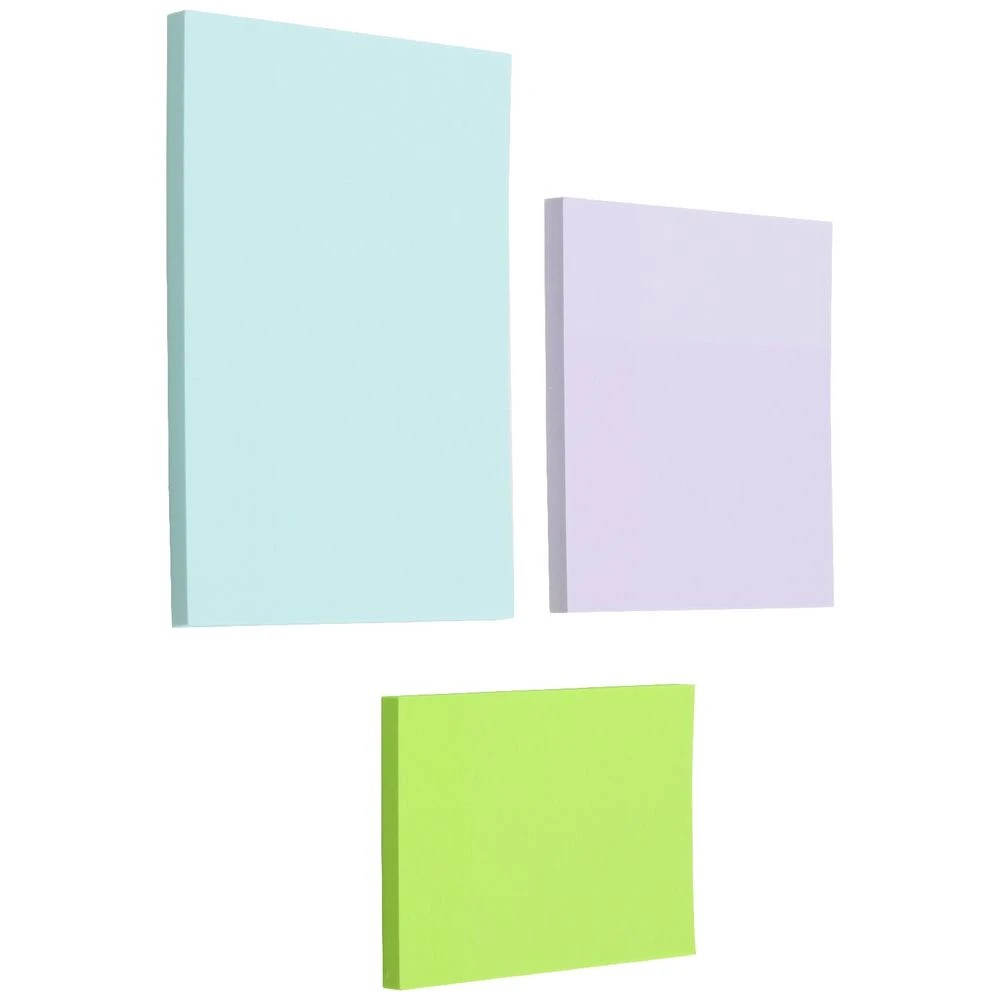 3 J.Burrows Stick-It Notes Assorted Sizes Riviera 3 Pack, 3 of 4