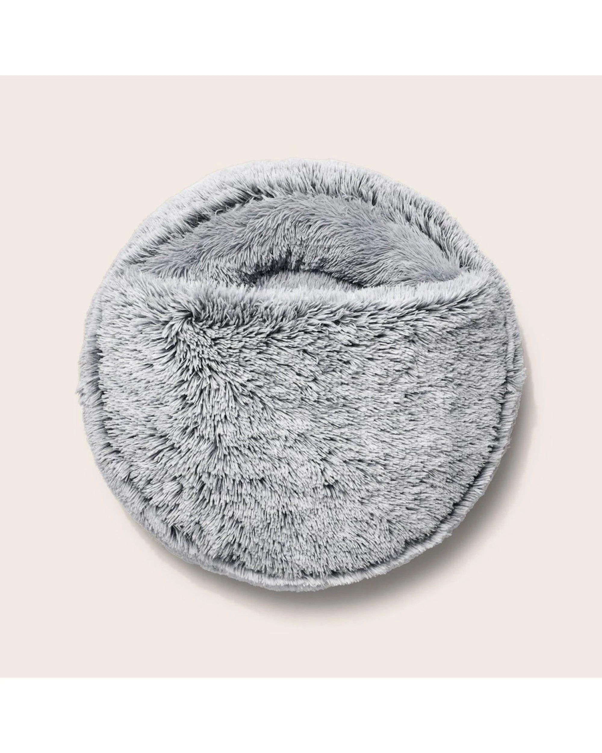 5 Snooza Calming Hoodie Cuddler Cave Style Pet Dog Bed Silver Fox Large, 5 of 5