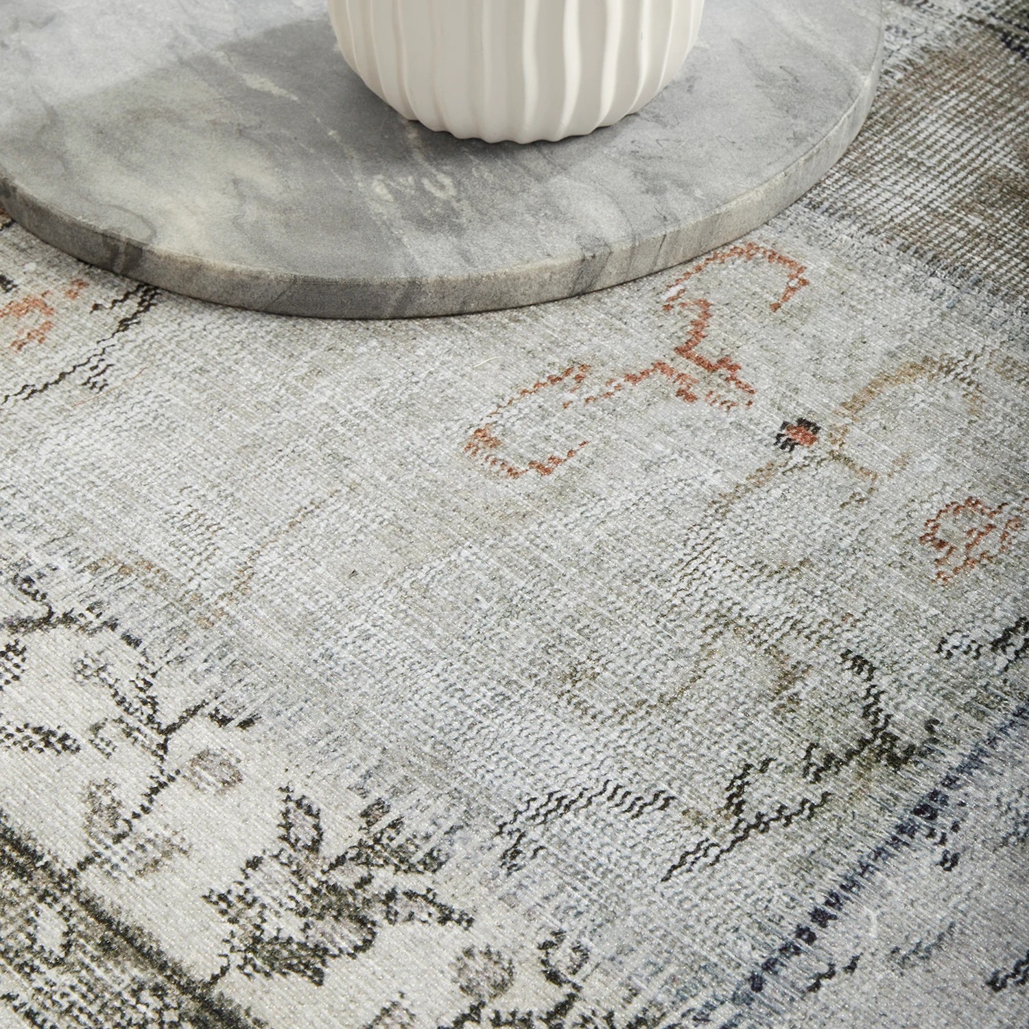 8 Common Ground Rugs Bazaar 189 300x80cm - Medium Runner Rug - Grey, 8 of 9