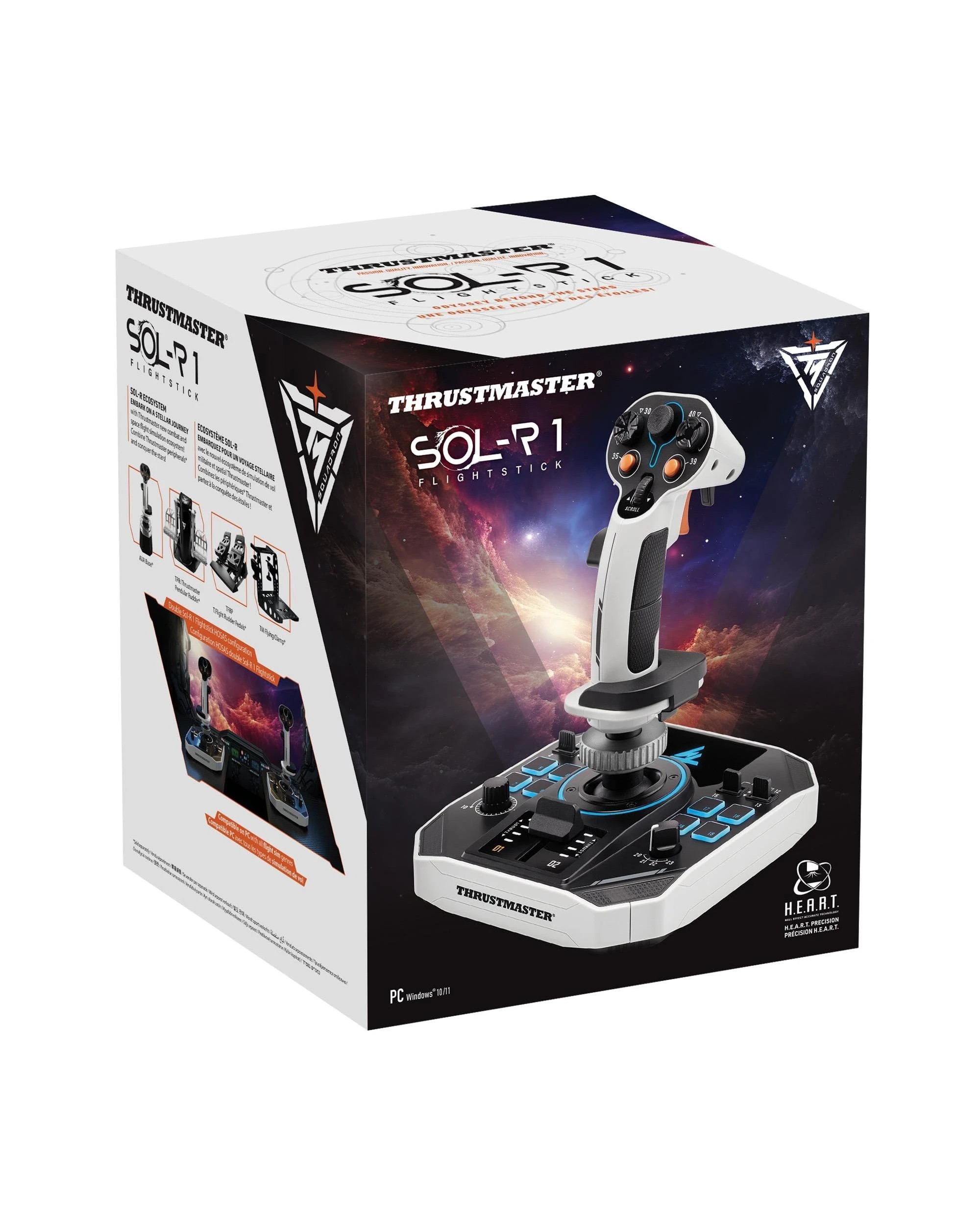 7 THRUSTMASTER SOL-R1 Flightstick - White, 7 of 7