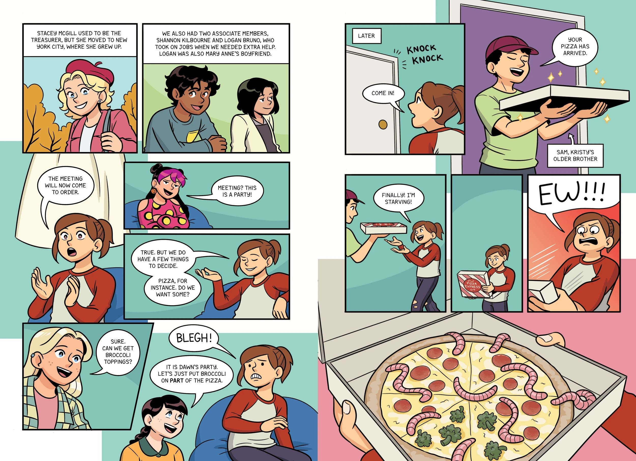 2 A Graphic Novel Dawn On The Coast: The Baby-Sitters Club by Arley Nopra - Book, 2 of 3