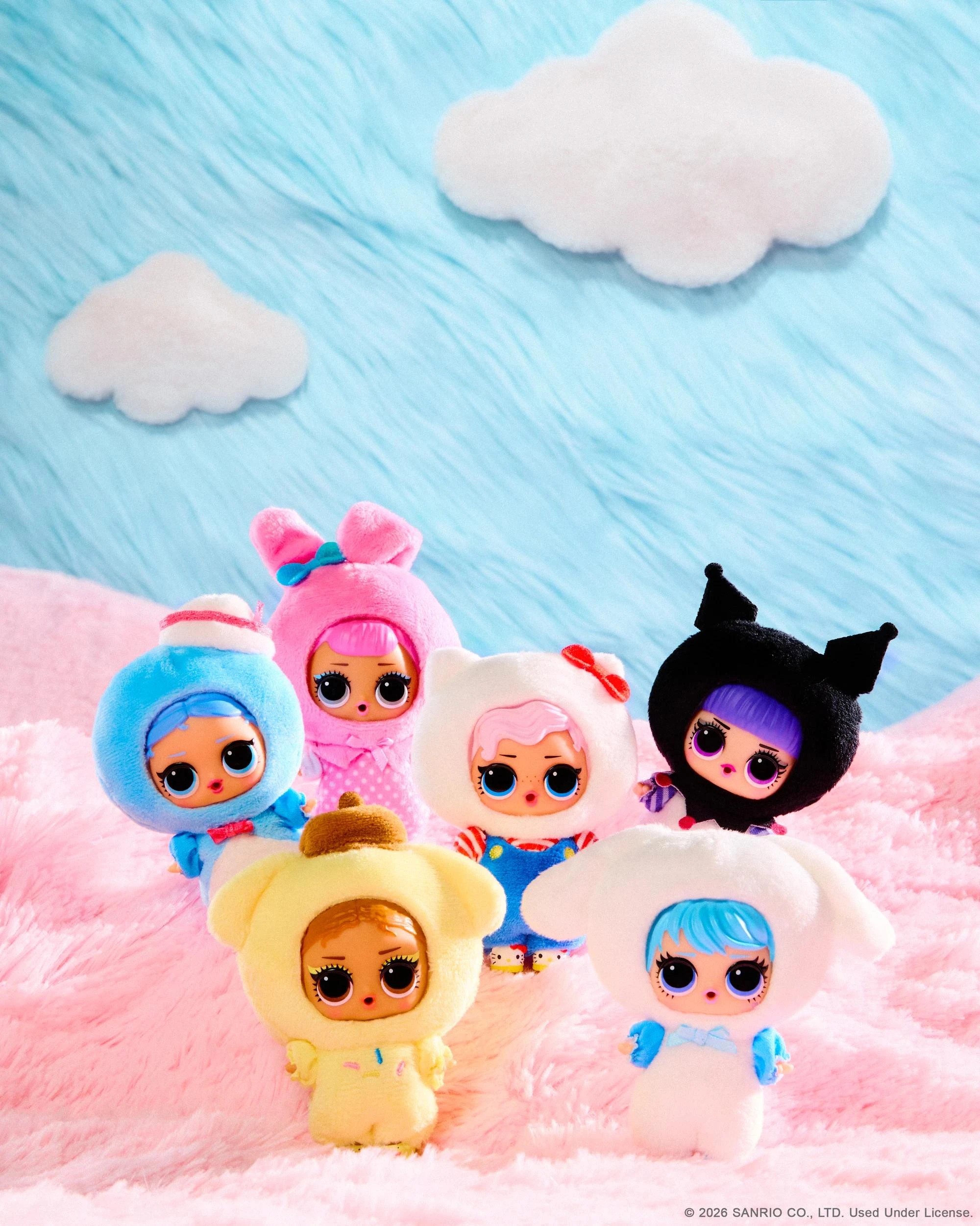 5 L.O.L. Surprise! L.O.L. Surprise Loves Hello Kitty Reversible Plush - Assorted - Multi, 5 of 9