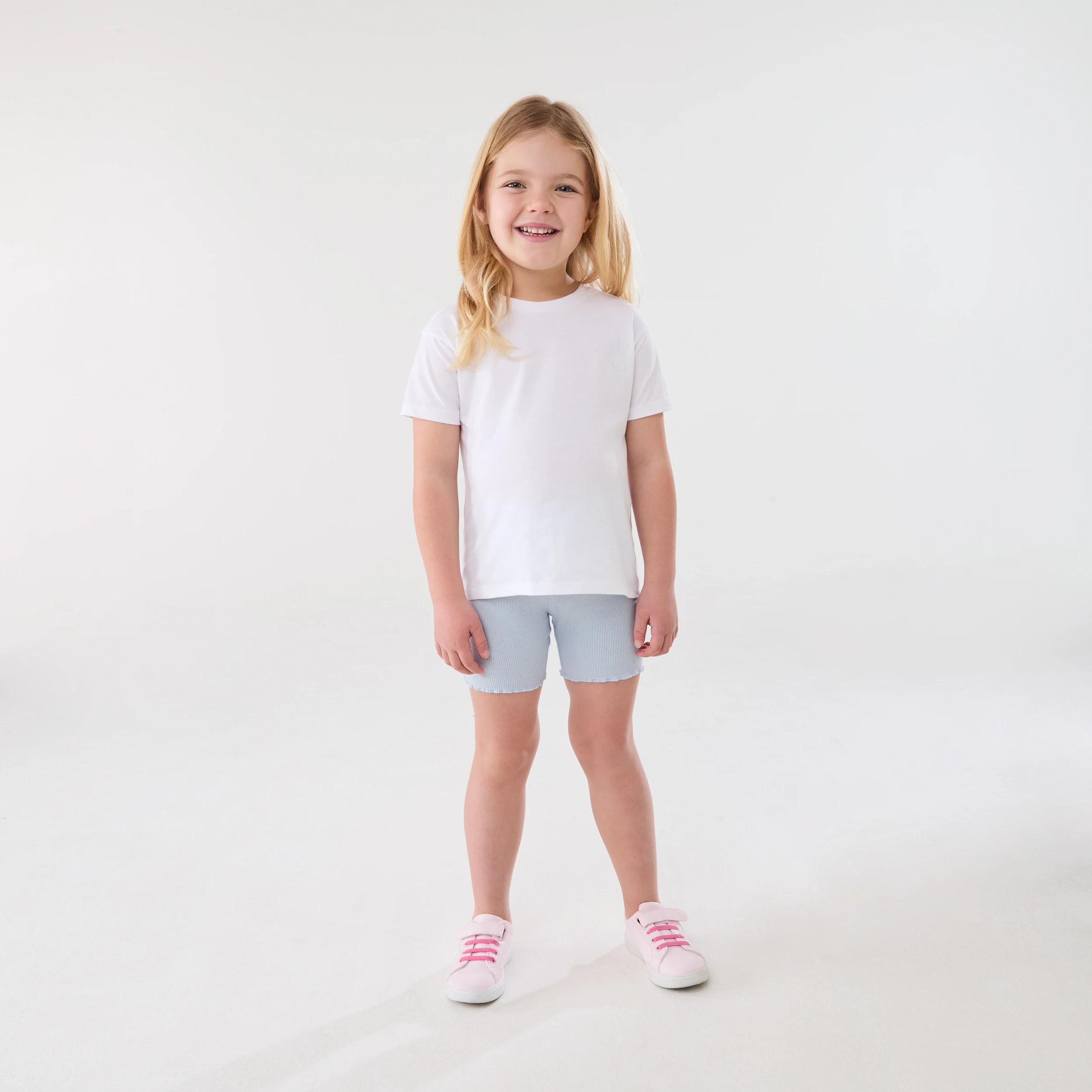 4 Printed Rib Bike Shorts ICE MIST, 4 of 5