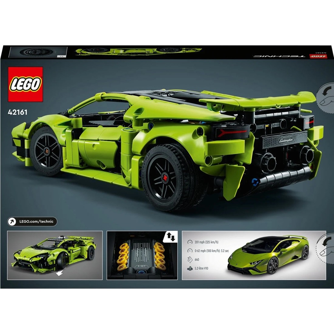 10 LEGO Technic Lamborghini Huracan Tecnica 42161, 10 of 10