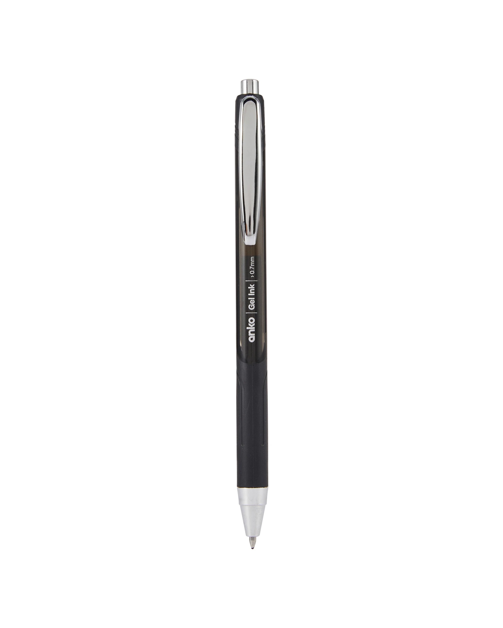 3 2 Pack Retractable Gel Black Ink Pens, 3 of 5
