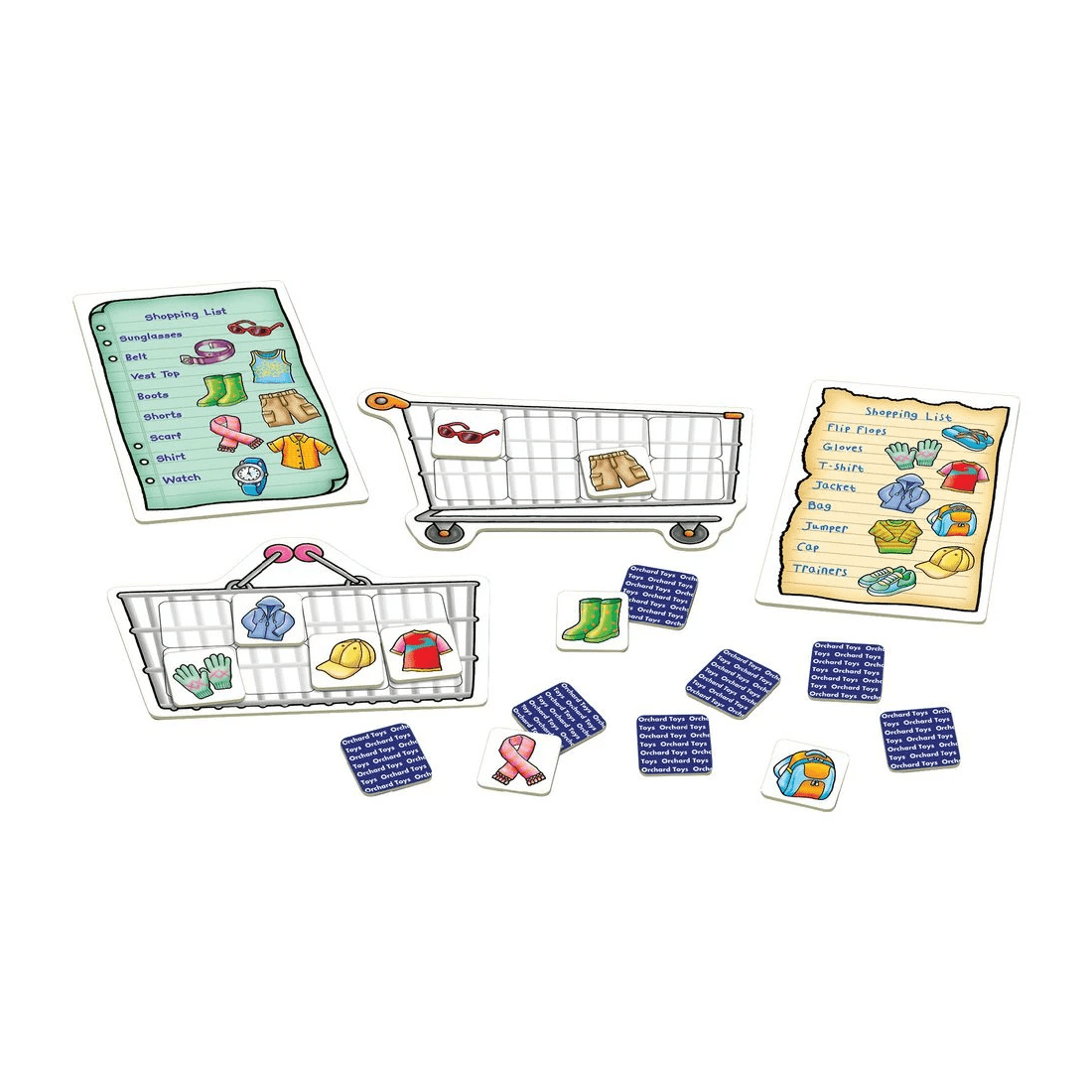 2 Orchard Toys Shopping List Booster Pack Clothes, 2 of 2