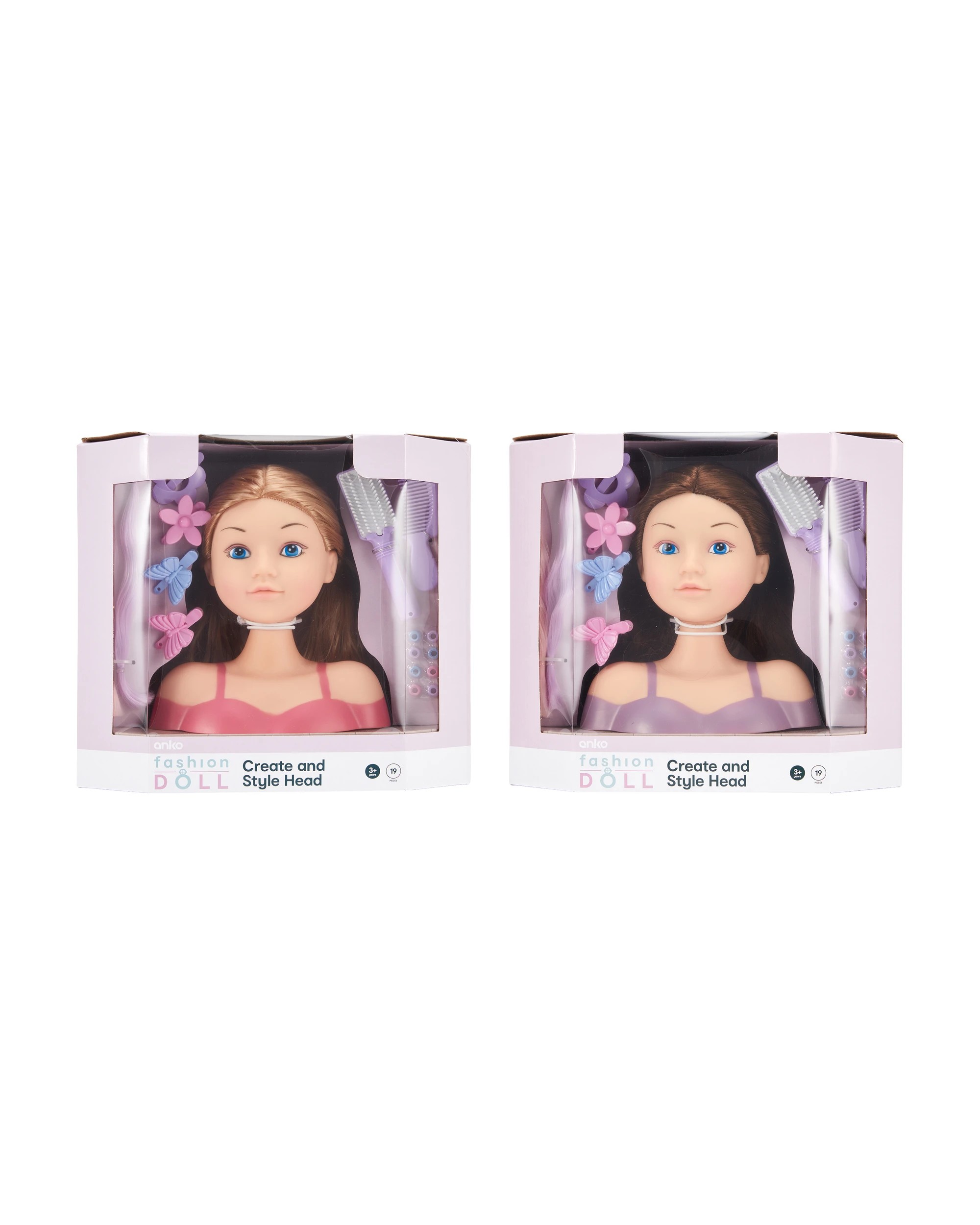 6 19 Piece Create and Style Head - Assorted, 6 of 7