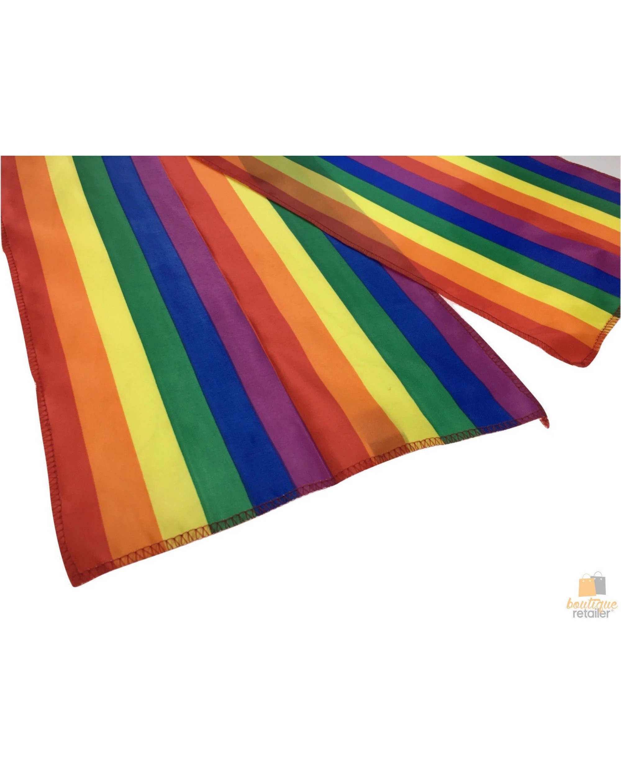 2 BR Costumes Rainbow Scarf Set for Pride Celebrations, 2 of 5