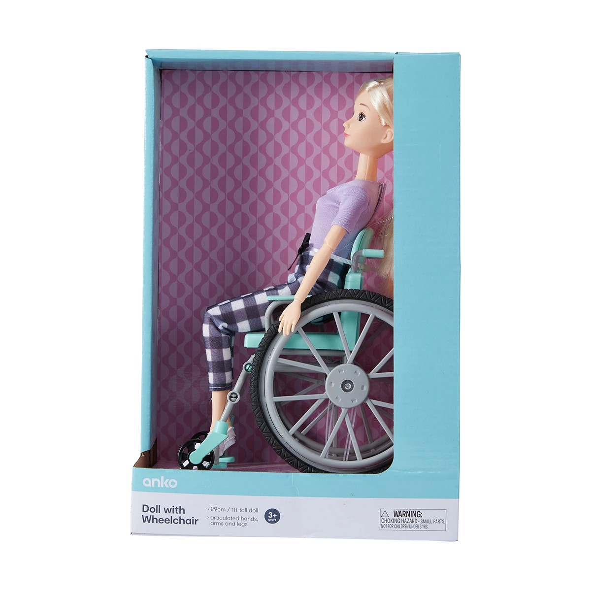 8 Doll with Wheelchair, 8 of 8