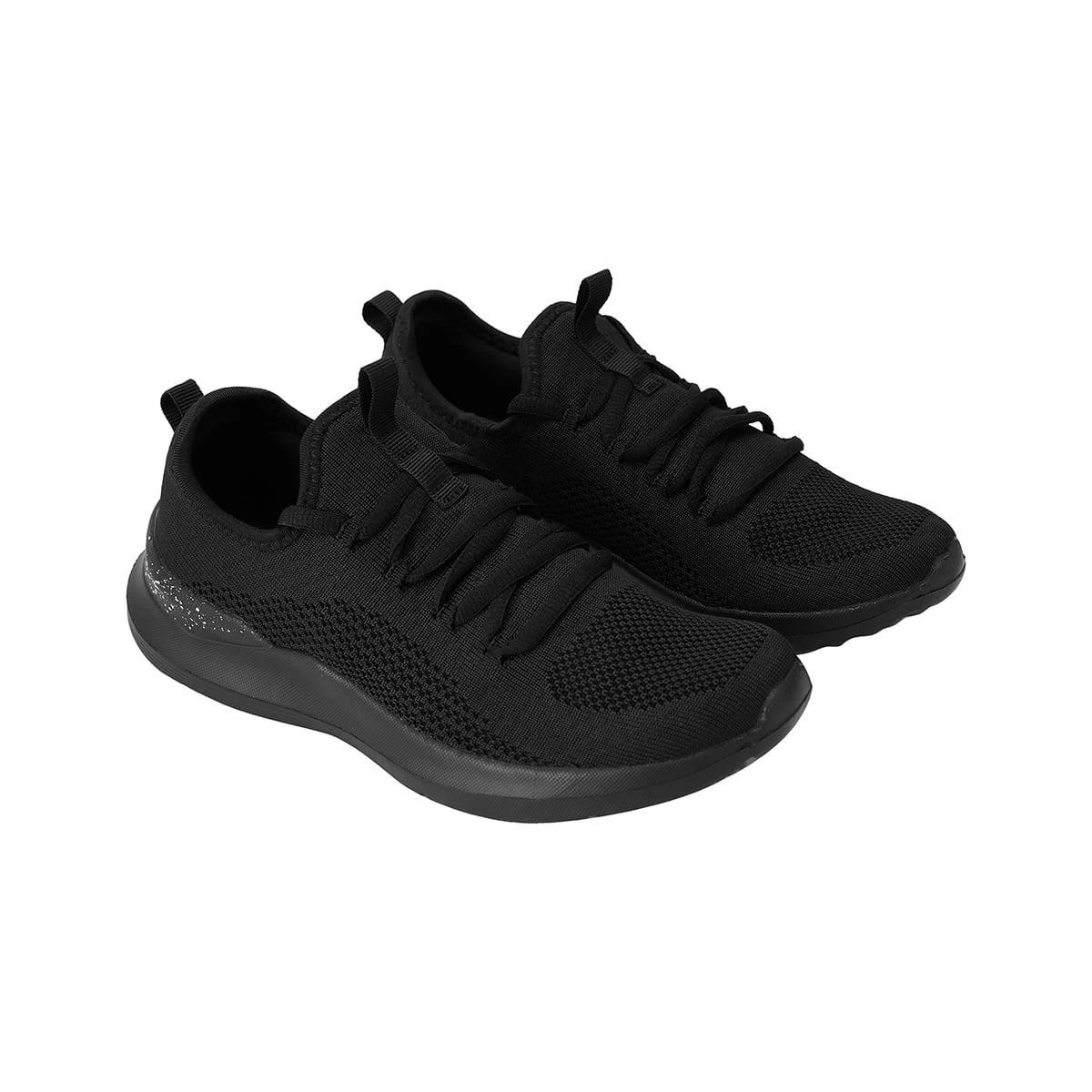 4 Lace Up Sneakers Black, 4 of 5