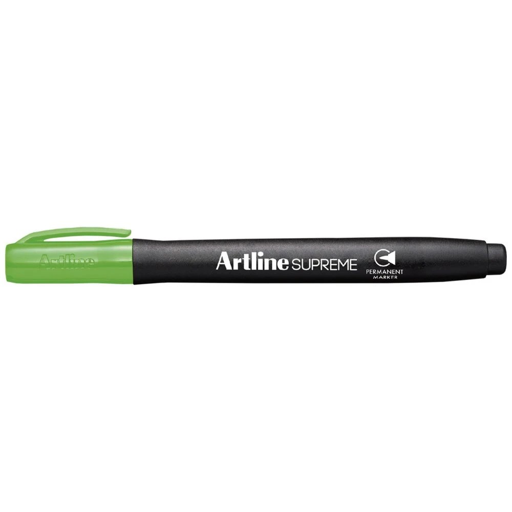 1 Artline Supreme Permanent Marker Lime Green, 1 of 2