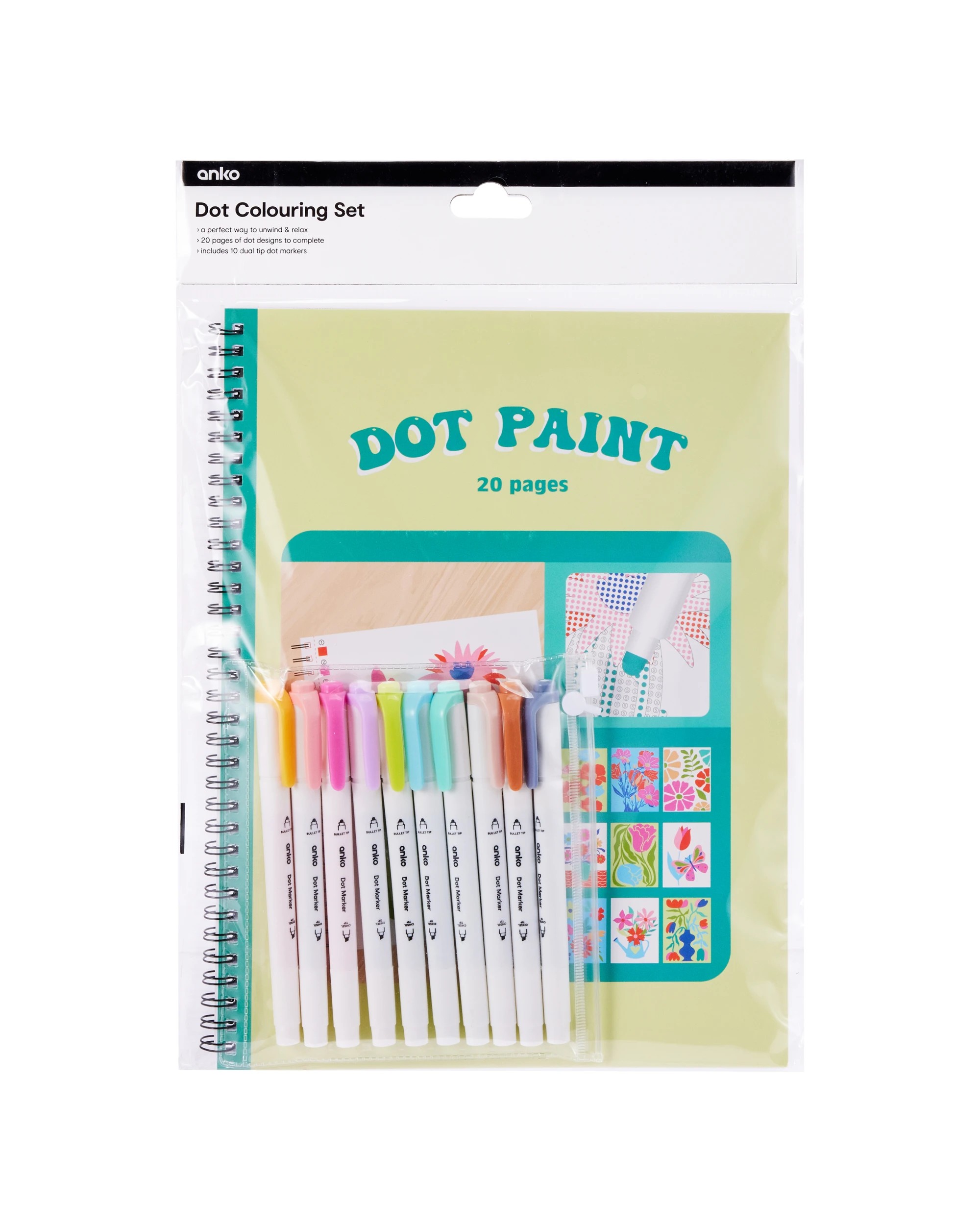 6 Dot Colouring Set, 6 of 6