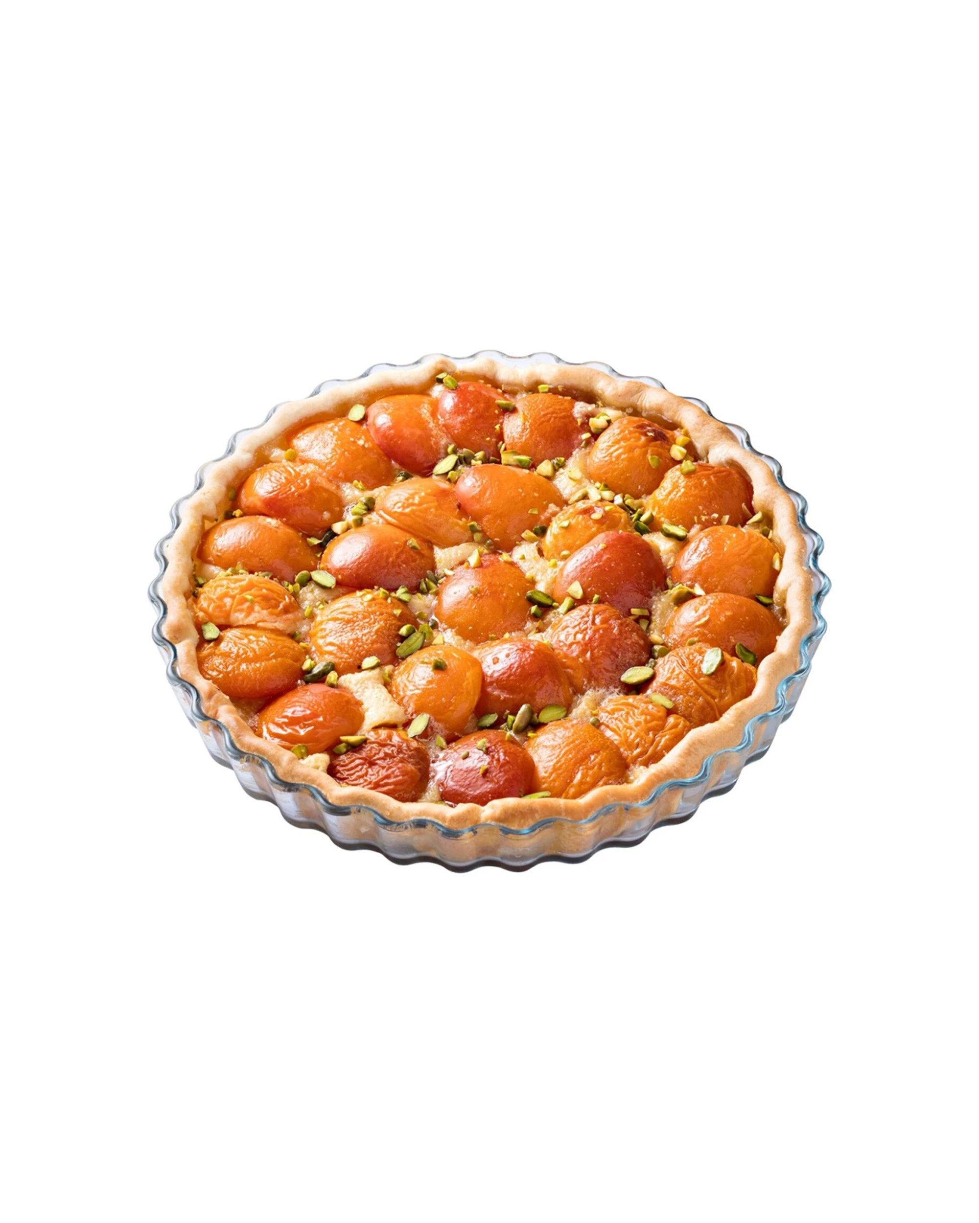 3 O'Cuisine 27cm Glass Pie & Flan Dish - Oven-Safe Round Bakeware - Plain, 3 of 4