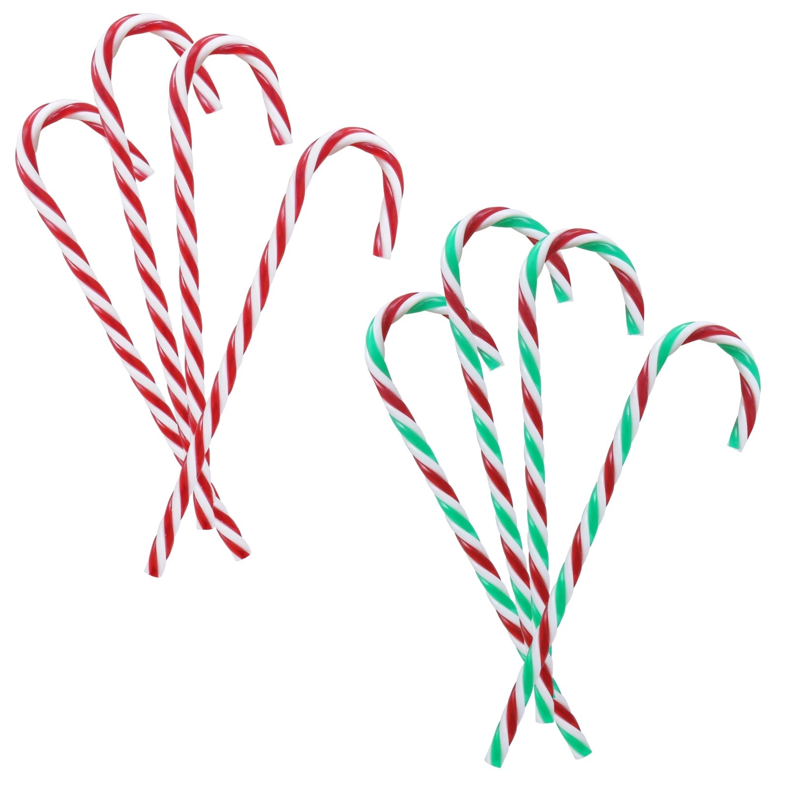 1 Uncle Bills Pack of 4 Candy Cane Tree Ornaments - Assorted, 1 of 2