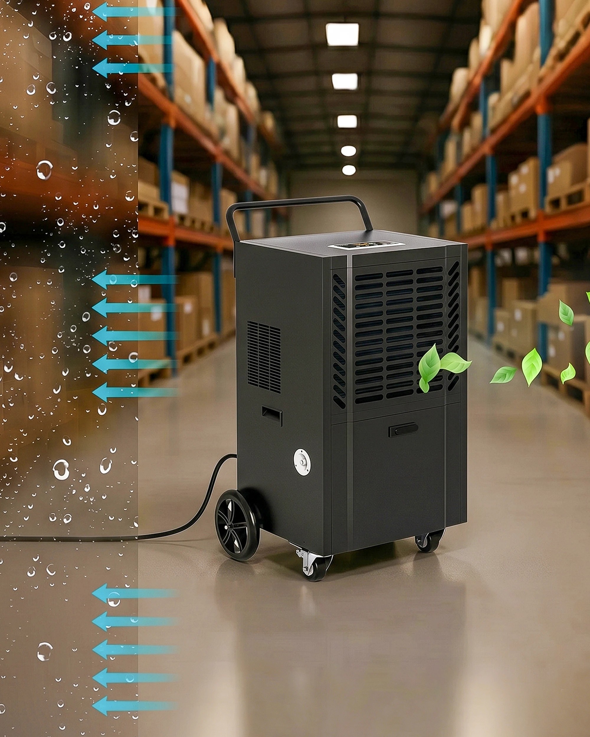 3 Advwin 95L Commercial Dehumidifier for for Home Basement Office & Warehouse, 3 of 6