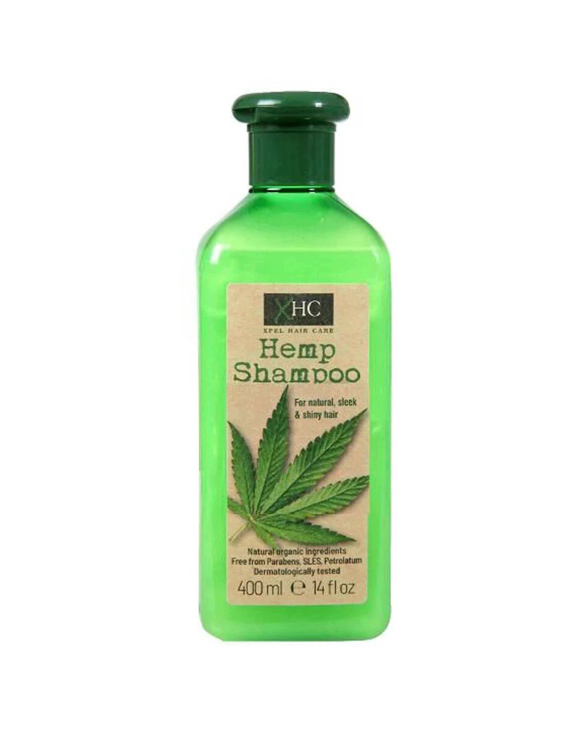 2 XHC 12PK Organic Hemp Shampoo For Sleek And Shiny Hair Paraben Free 400ml - Green, 2 of 2