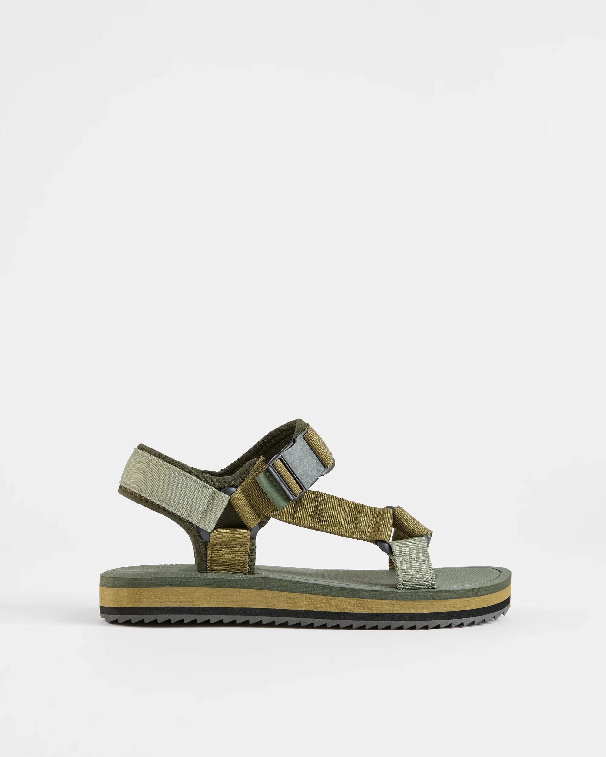 1 Target Man Mens Adjustable Sandal KHAKI, 1 of 3