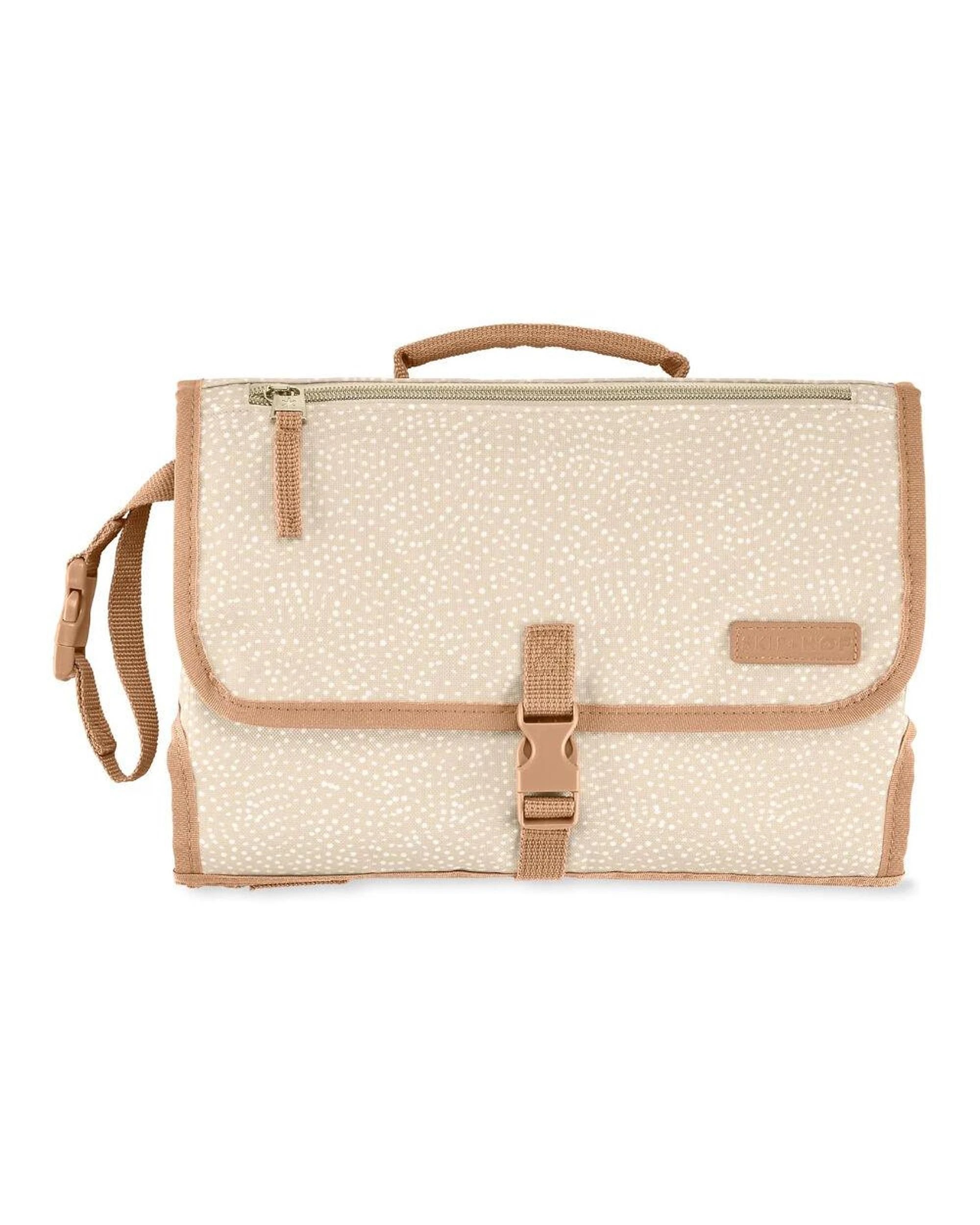 1 Skip Hop Pronto Signature Changing Station  Beige Swirl Dot, 1 of 6