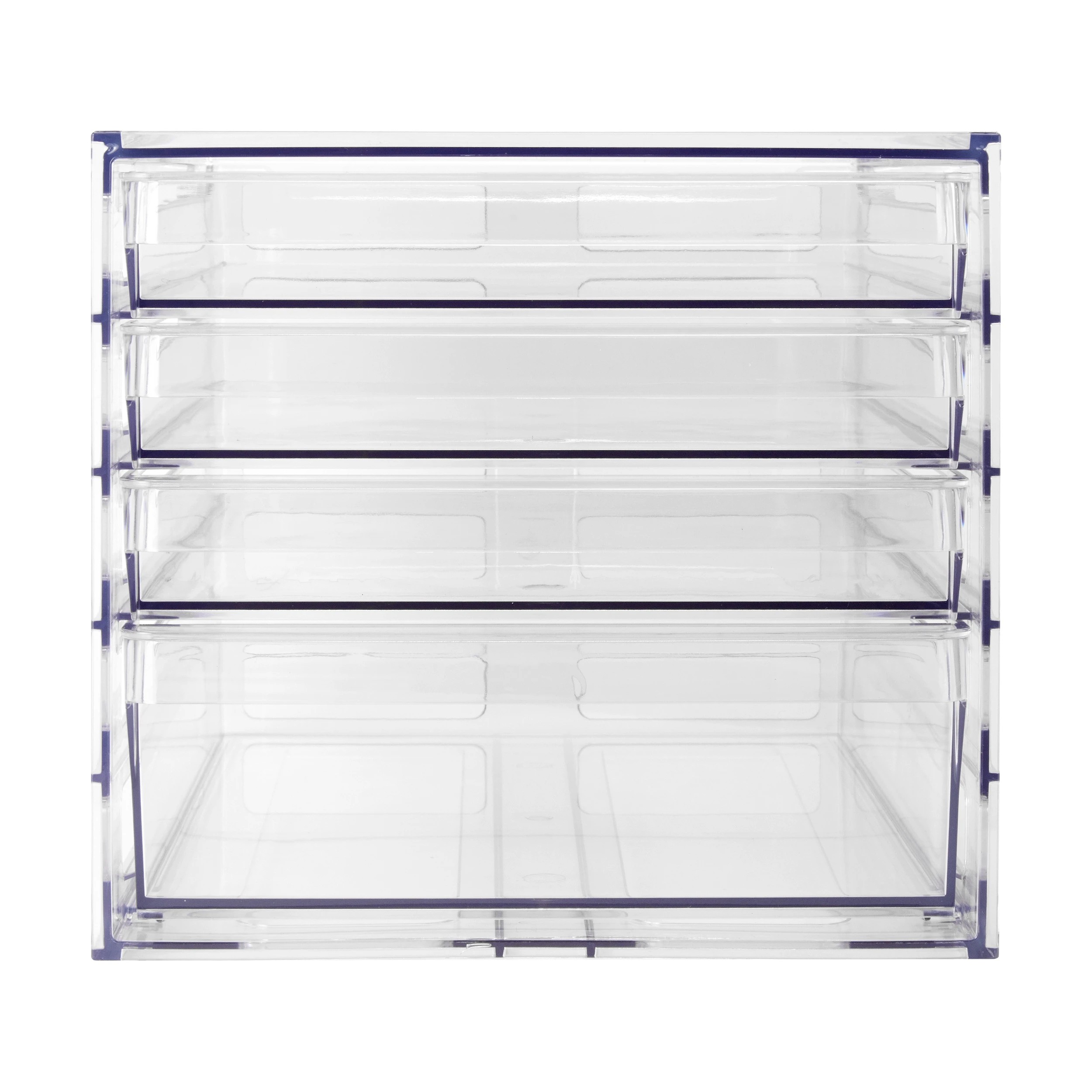 2 4 Drawer Set - Clear, 2 of 9