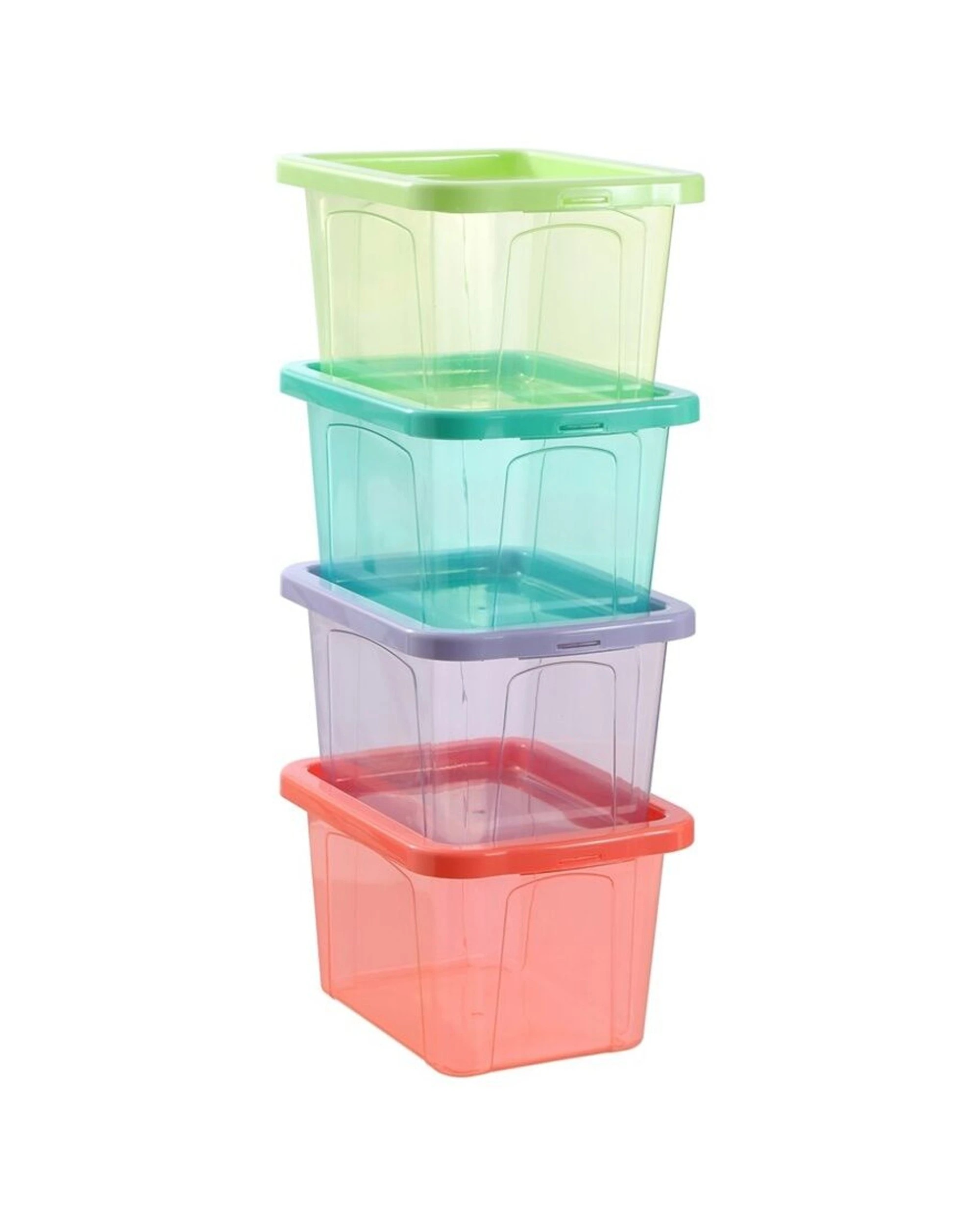 3 Boxsweden Click Storage Box 9L Secure Lock Lid Home Organisation - Multi, 3 of 7