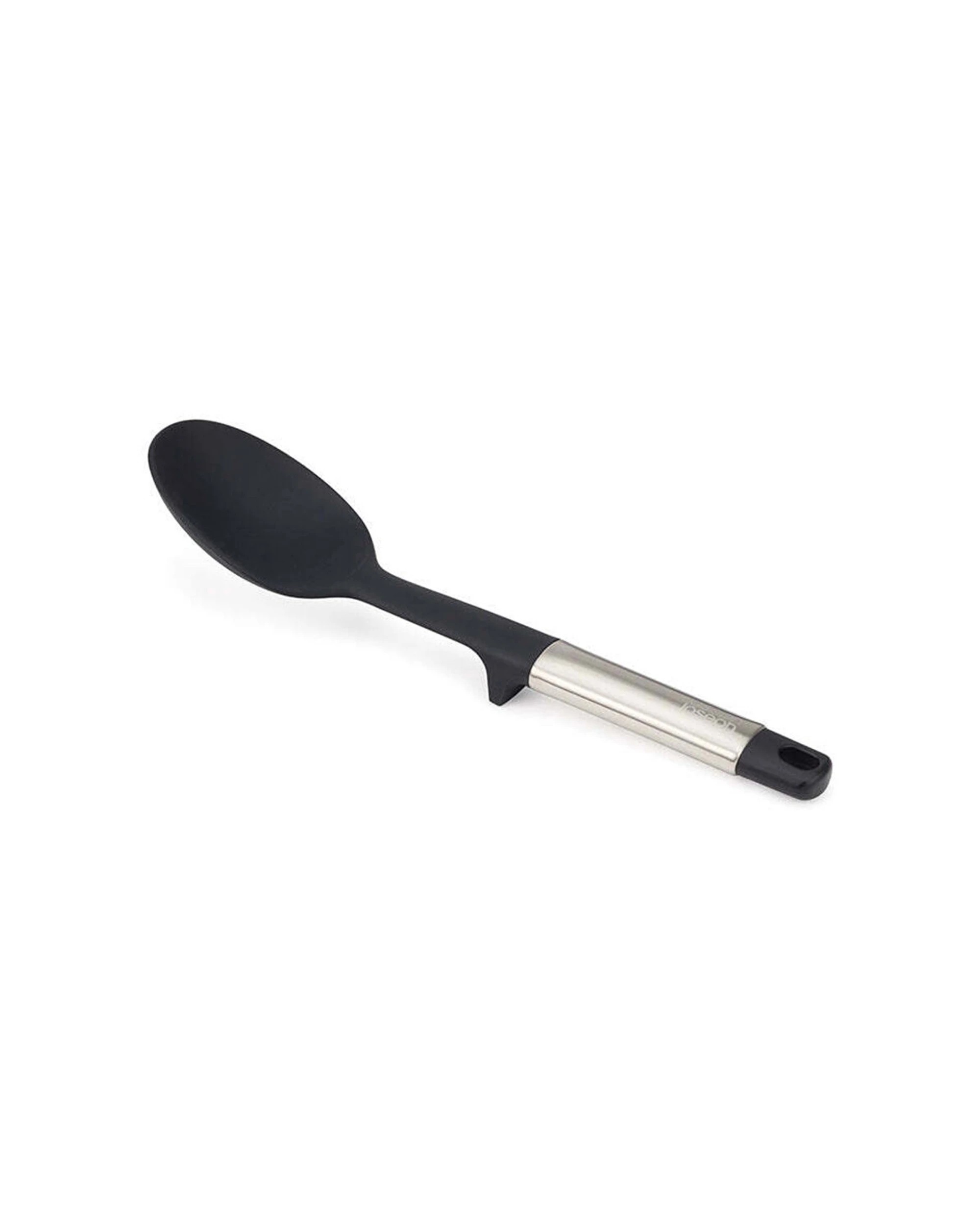 2 Joseph Joseph Elevate Silicone Steel Solid Spoon 31cm 2PK Elevate Technology - Black, 2 of 7