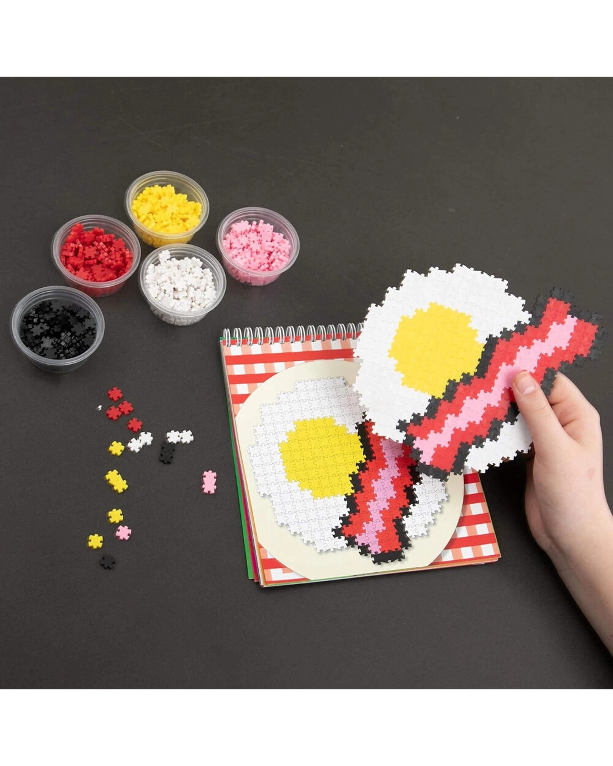 3 Fat Brain Toy Co 3000pc Jixelz Creator Puzzle Pixel Art Toy Set Includes 40 Design Templates - Multi, 3 of 5