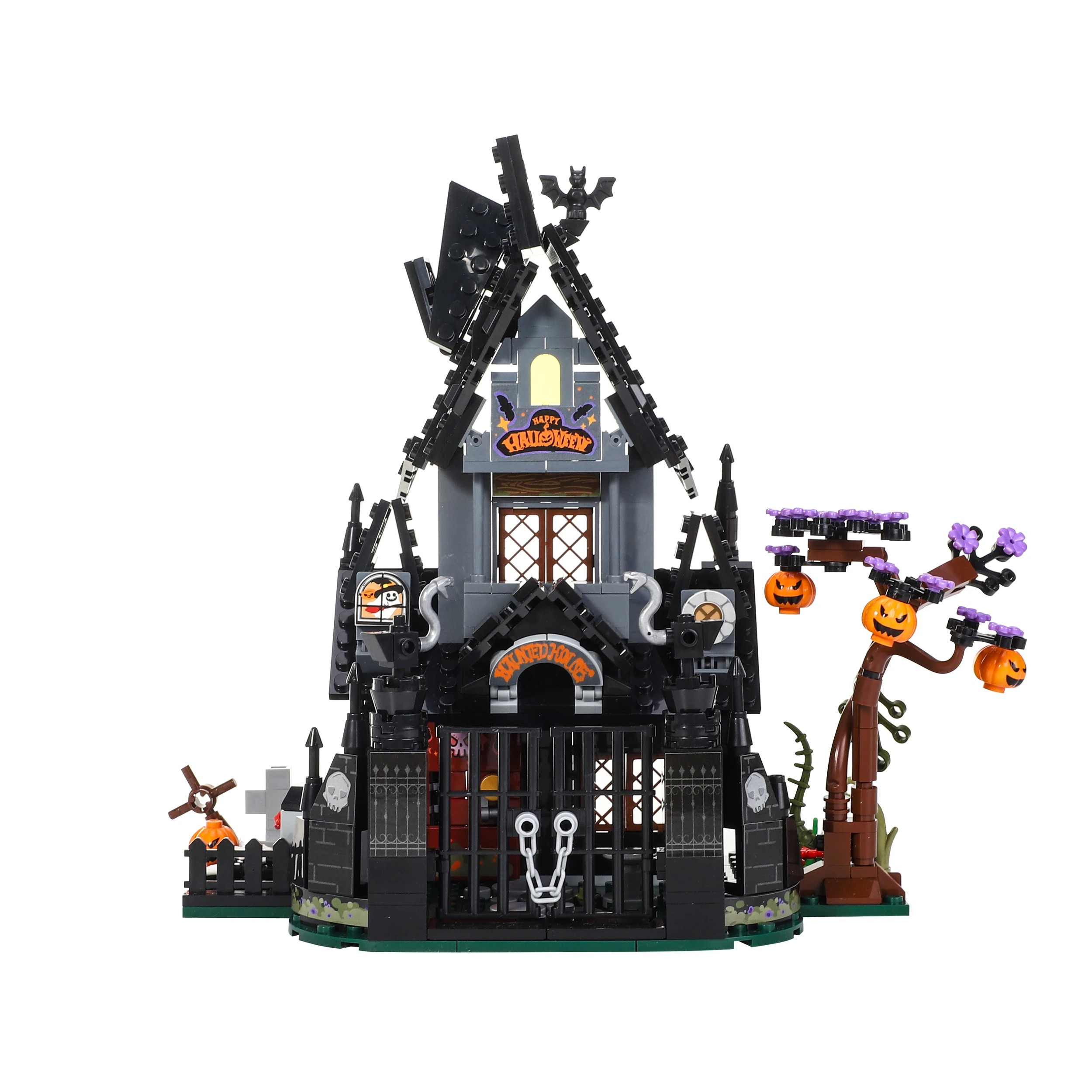 3 454 Piece Mini Blocks: Haunted Mansion Playset, 3 of 8