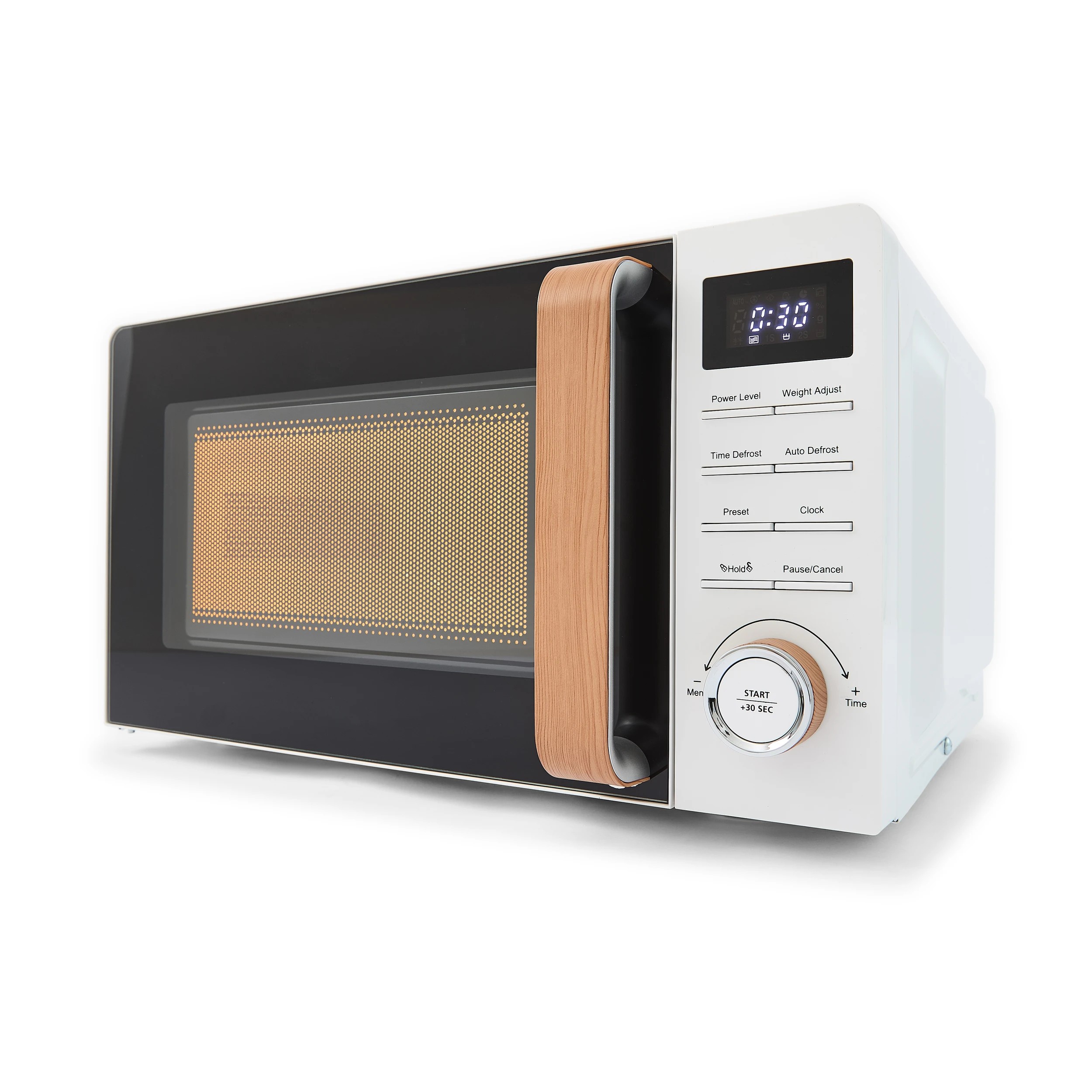 1 16L Scandi Microwave - White, 1 of 7