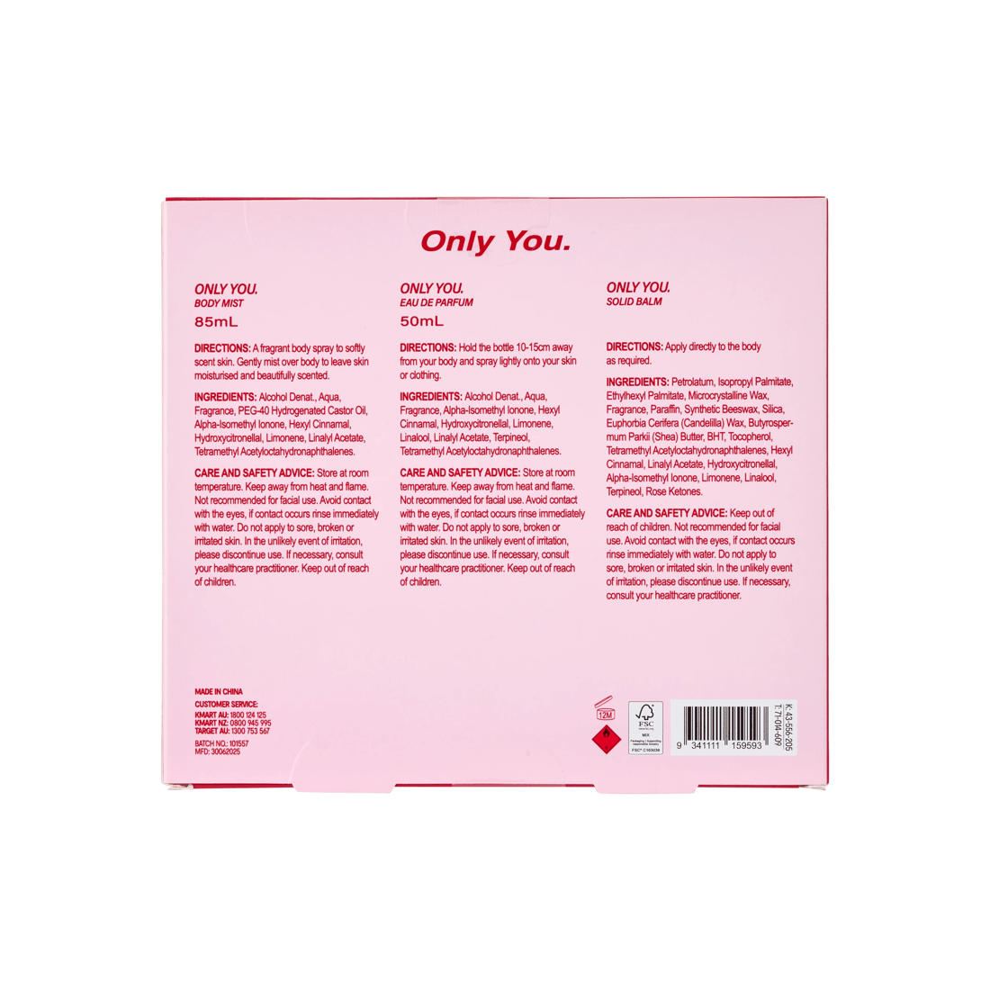 7 OXX Fragrance Set - Only You, 7 of 7