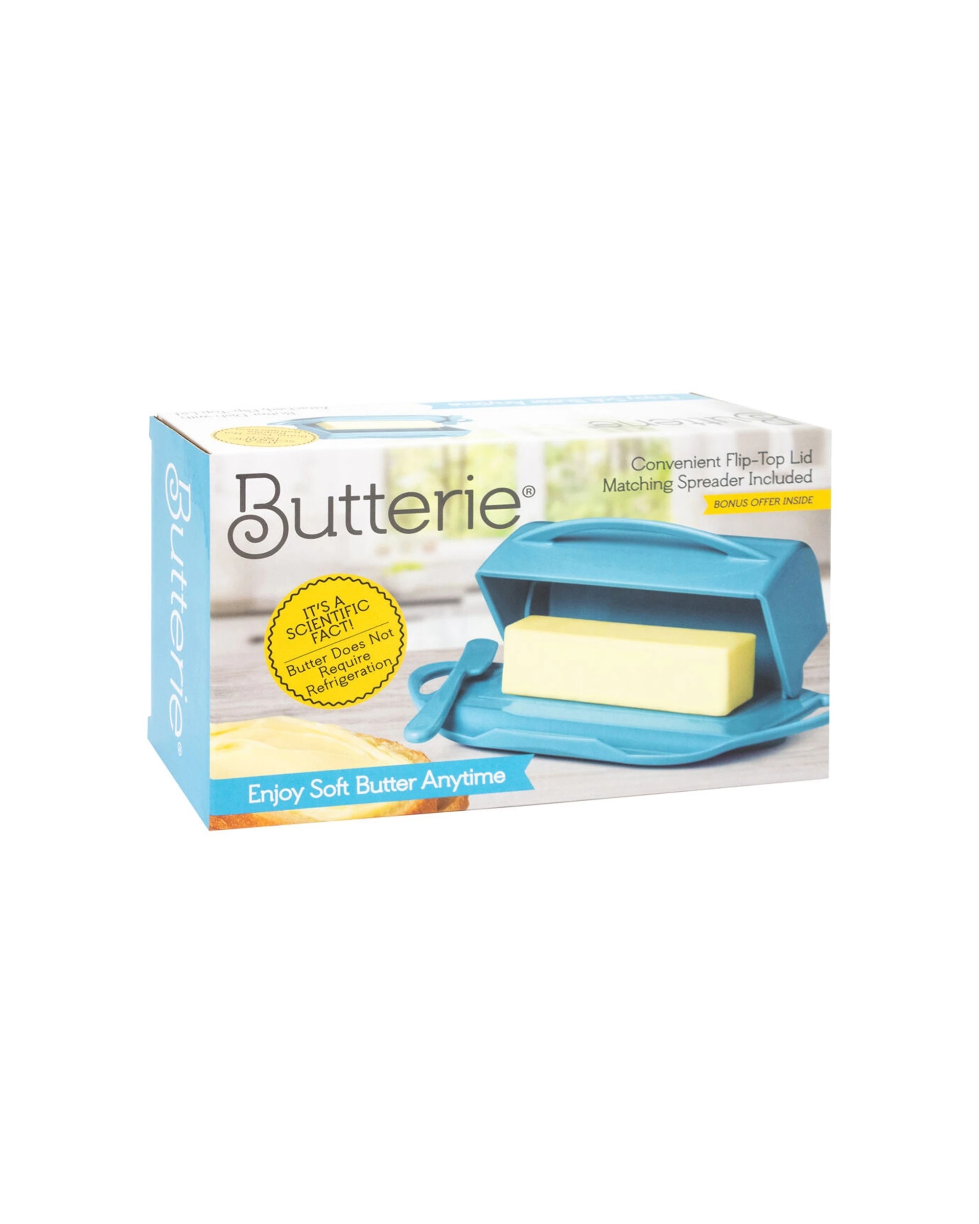 5 Butterie Flip Top Butter Dish Kitchen Storage 250g Capacity, 5 of 7