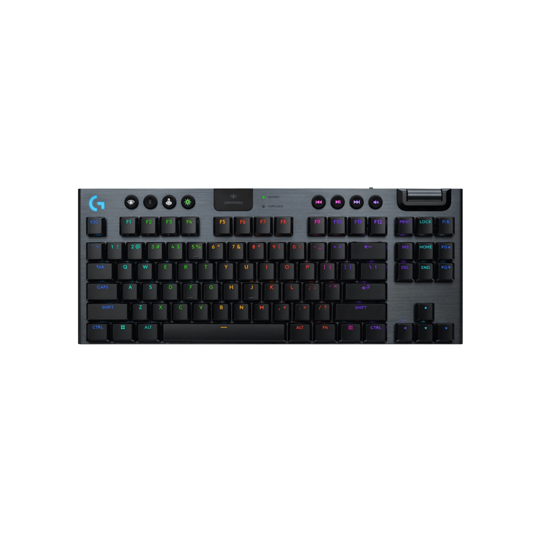 1 Logitech G915 X LIGHTSPEED TKL Low-Profile Wireless Gaming Keyboard - Black, 1 of 6