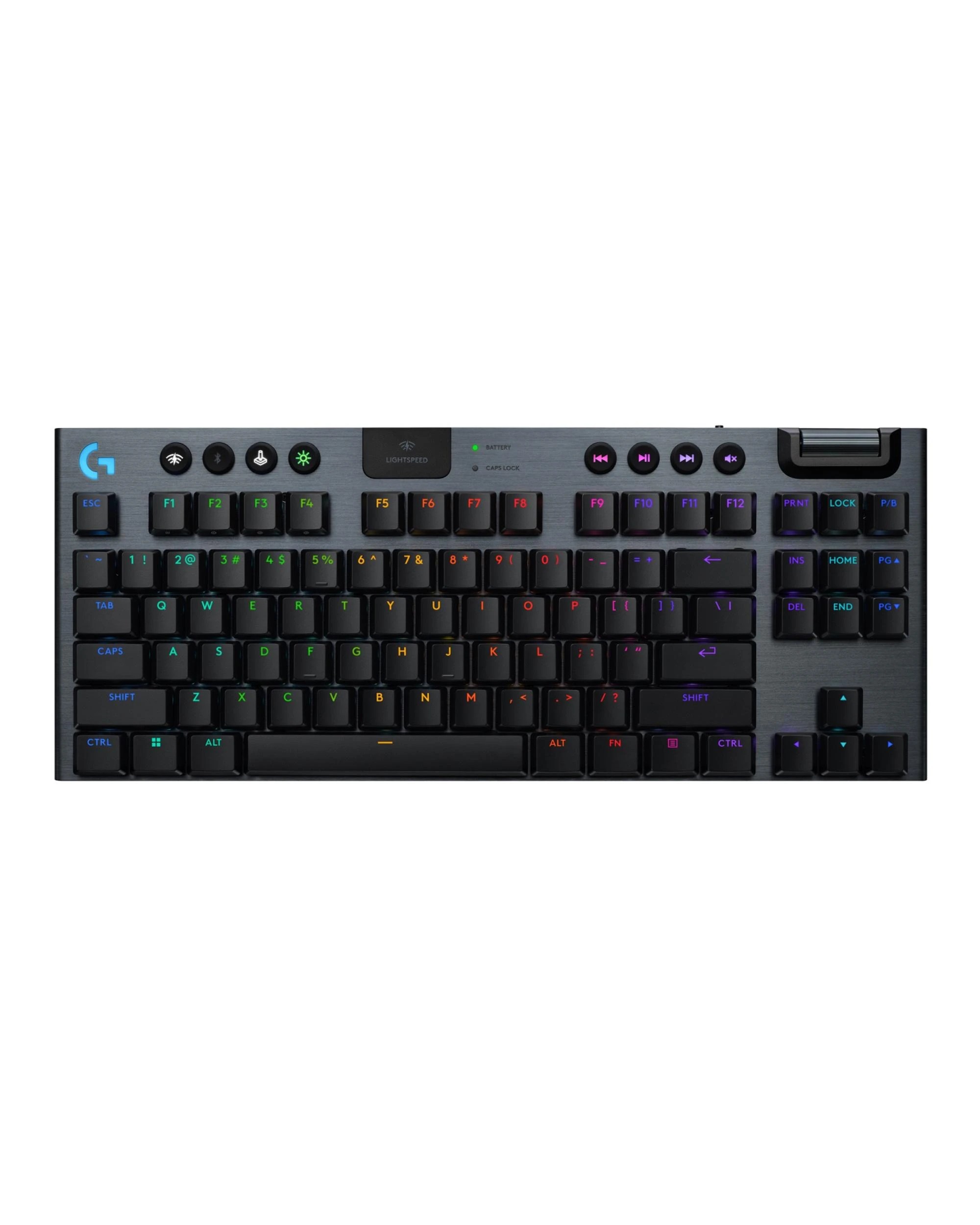 1 Logitech G915 X LIGHTSPEED TKL Low-Profile Wireless Gaming Keyboard - Black, 1 of 6