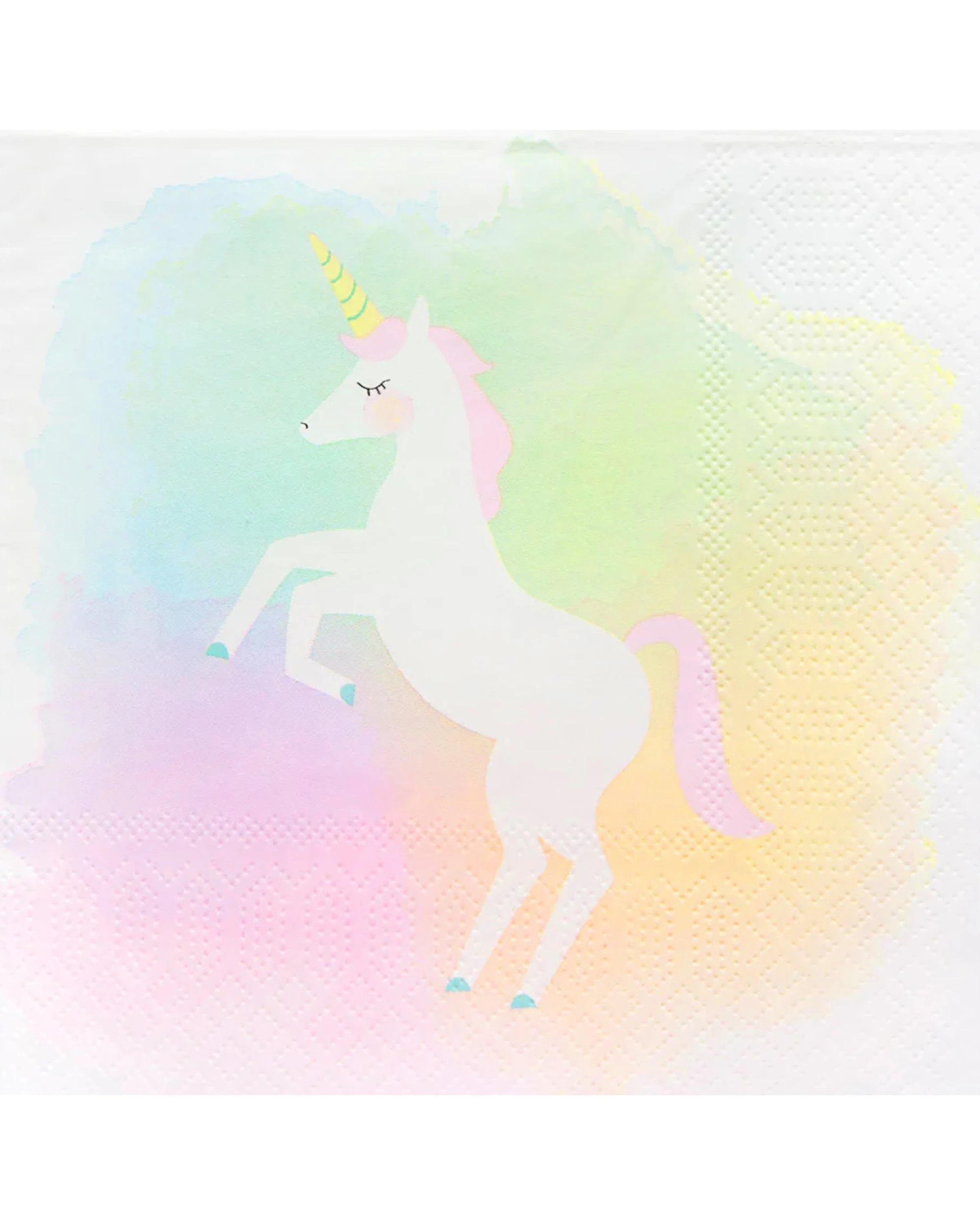 1 Talking Tables Unicorn Pastel Napkins Serviettes Pack of 20 - Multi, 1 of 4
