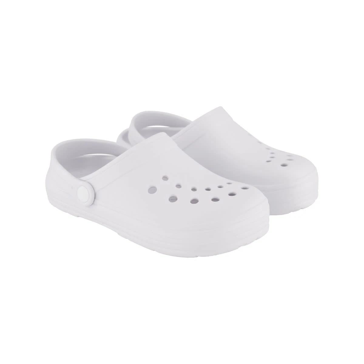 2 Senior Slip-On Clogs White, 2 of 4