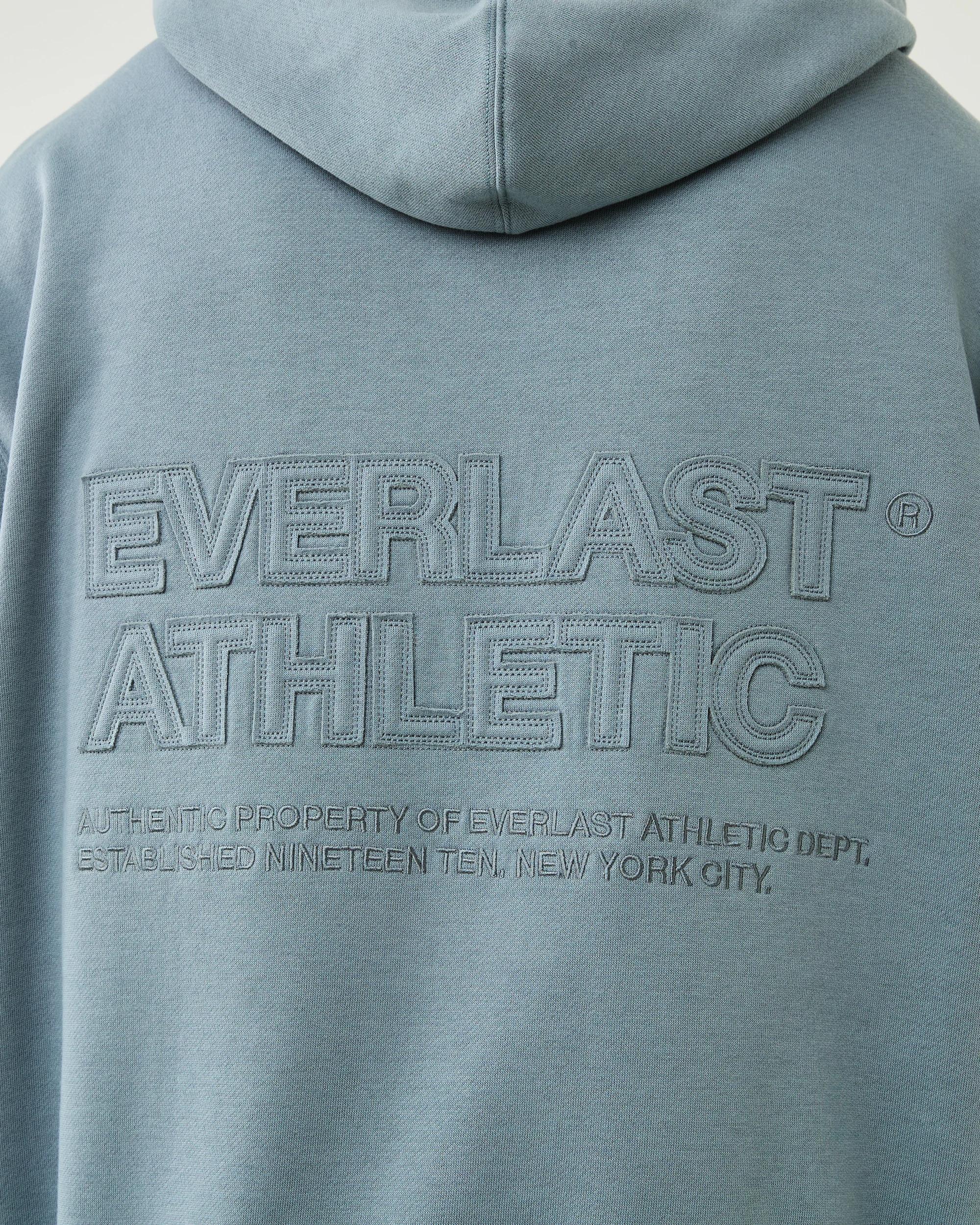 5 Everlast Mens Oversized Hoodie Ash Blue, 5 of 9