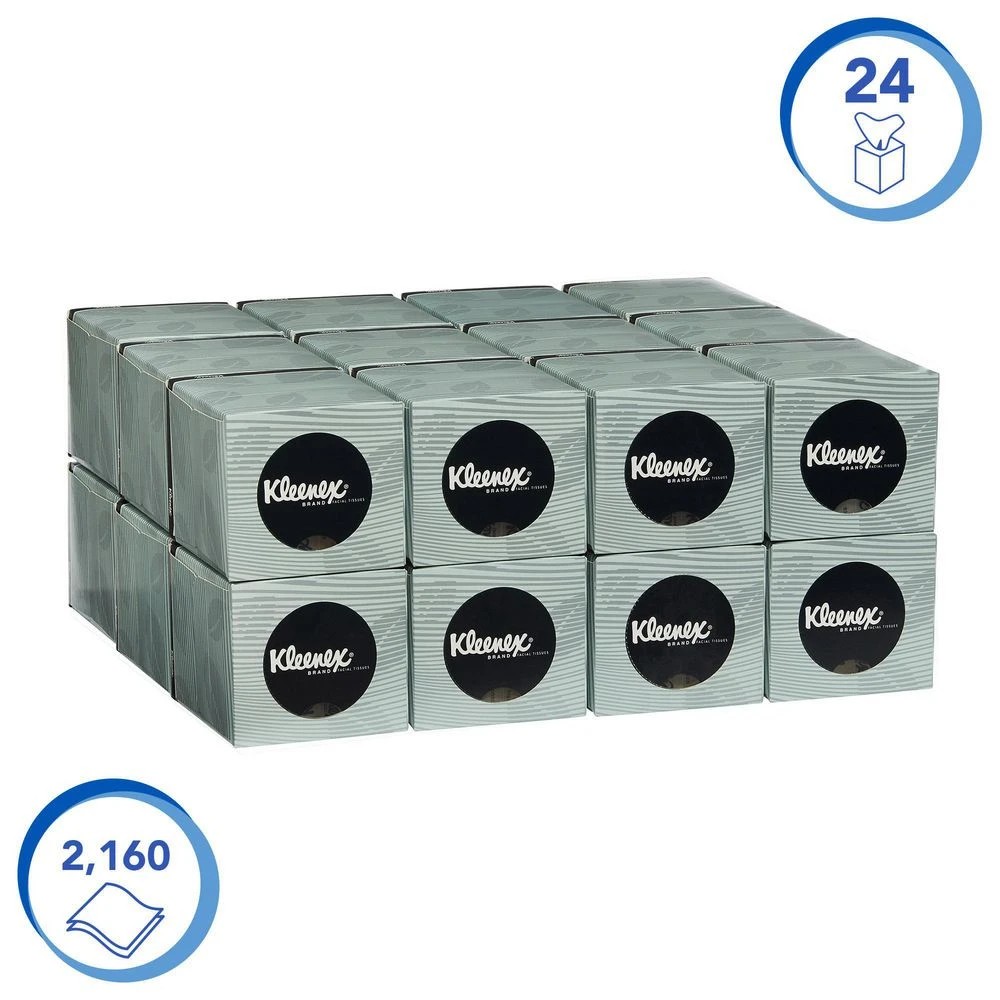 7 Kleenex Boutique 2 Ply Facial Tissues 90 Sheet 24 Pack, 7 of 8